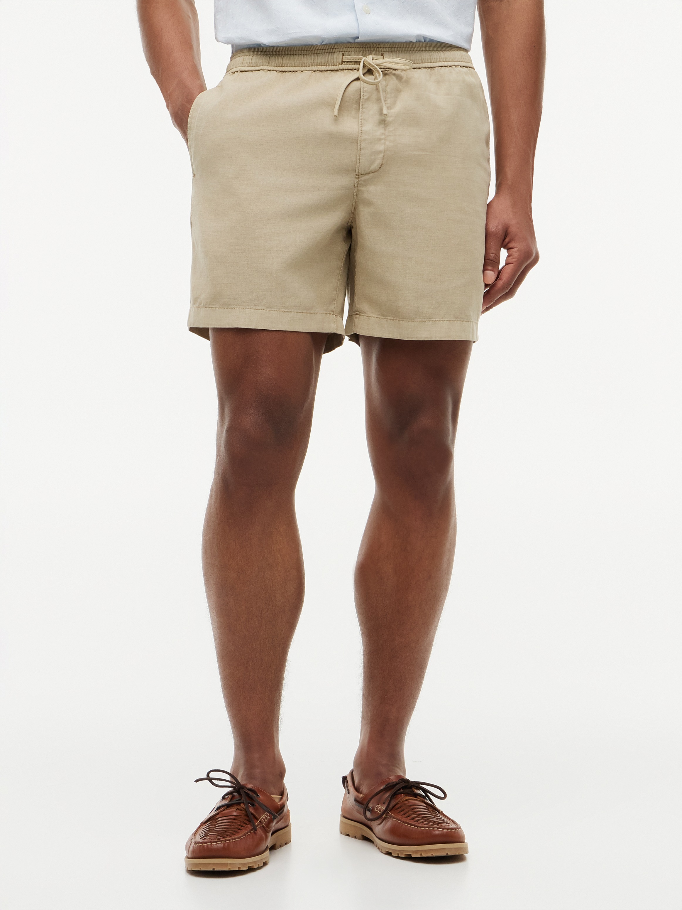 Image of Tommy Hilfiger Shorts "DOVER 6" PO CO LYOCELL GMD" gewaschen, mit 15 cm Schrittlänge elastischer Bund
