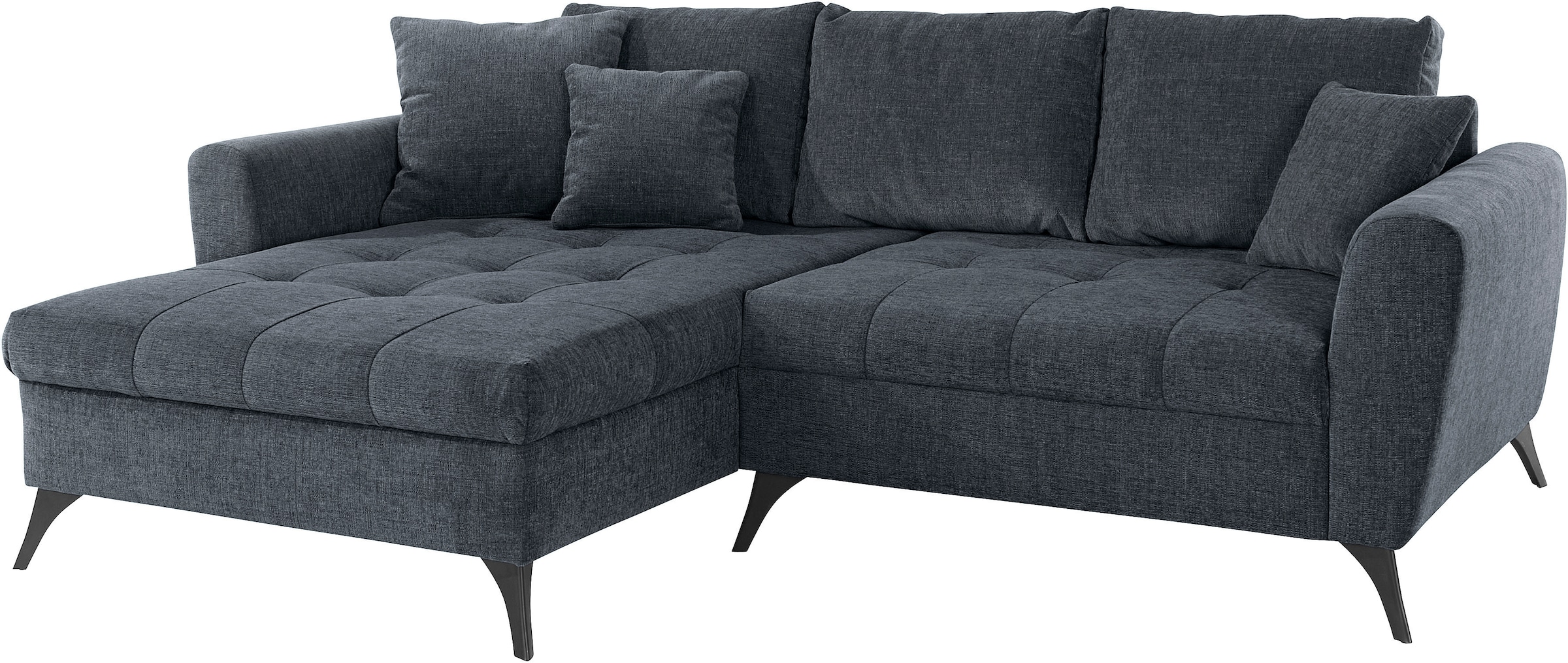 INOSIGN Ecksofa »Lörby L-Form«, Belastbarkeit bis 140kg pro Sitzplatz, auch mit Aqua clean-Bezug