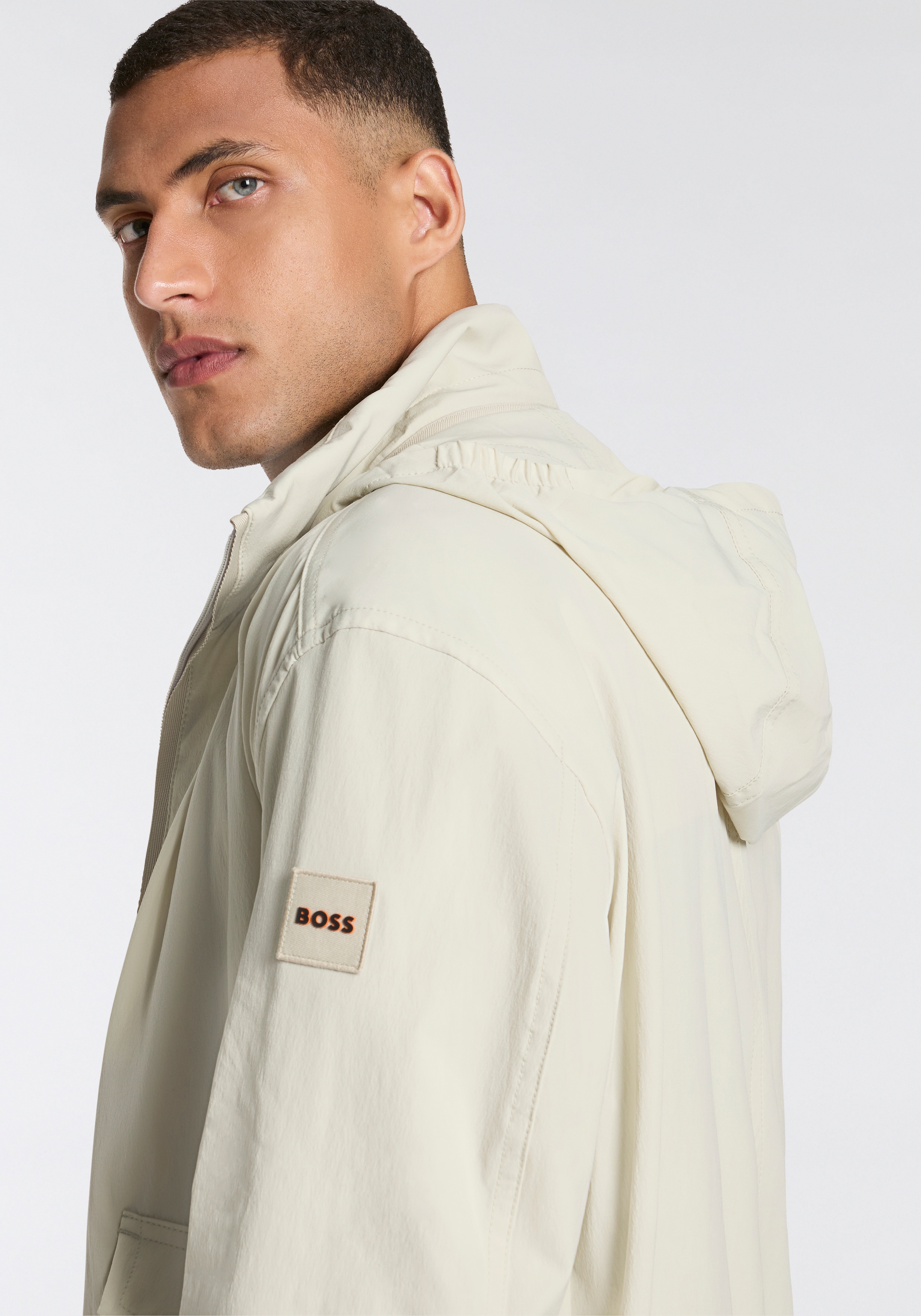 BOSS ORANGE Blouson »Ohice«, mit Strickbündchen