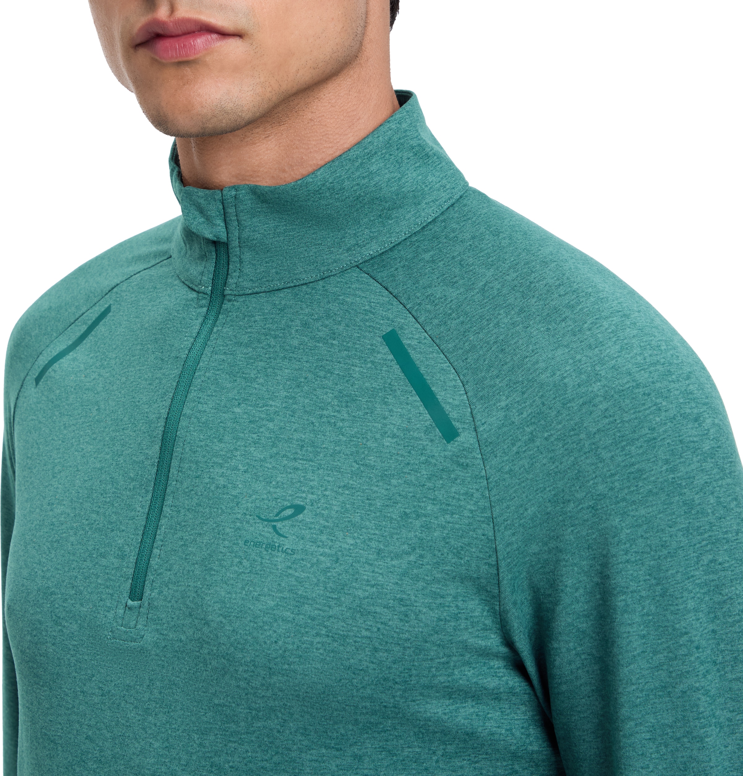 Energetics T-shirt à col roulé »HE.-LANGARMSHIRT CUSCO IV M« avec demi-fermeture éclair, manches longues