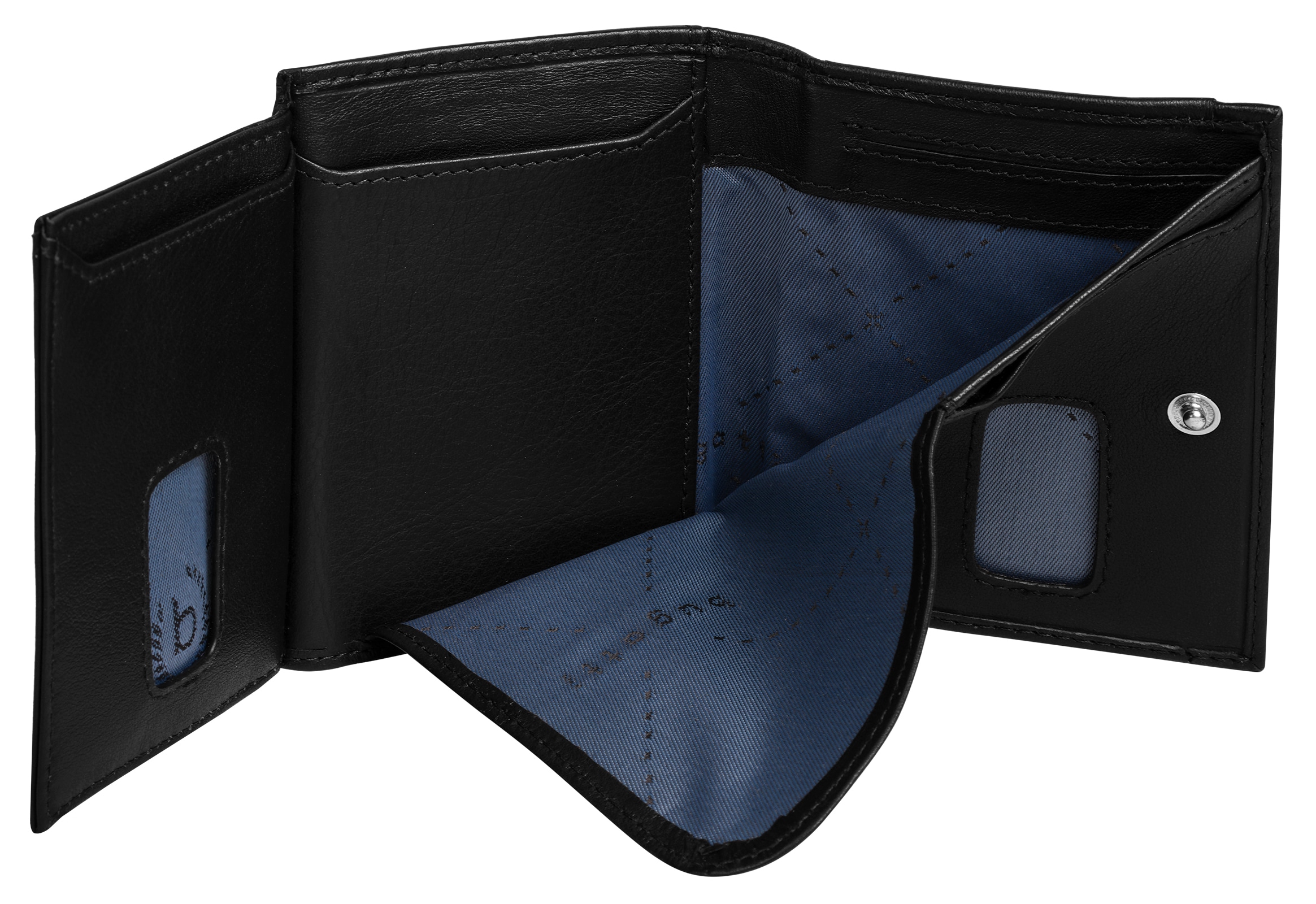 bugatti Geldbörse »BUGATTI Herren, Damen SECURE SLIM echt Leder« echt Leder