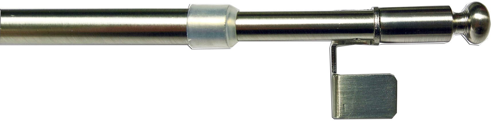 Image of indeko Scheibenstange "Globe" Ø 10 mm 1 läufig-läufig ausziehbar stufenlos verstellbare Klemmstange