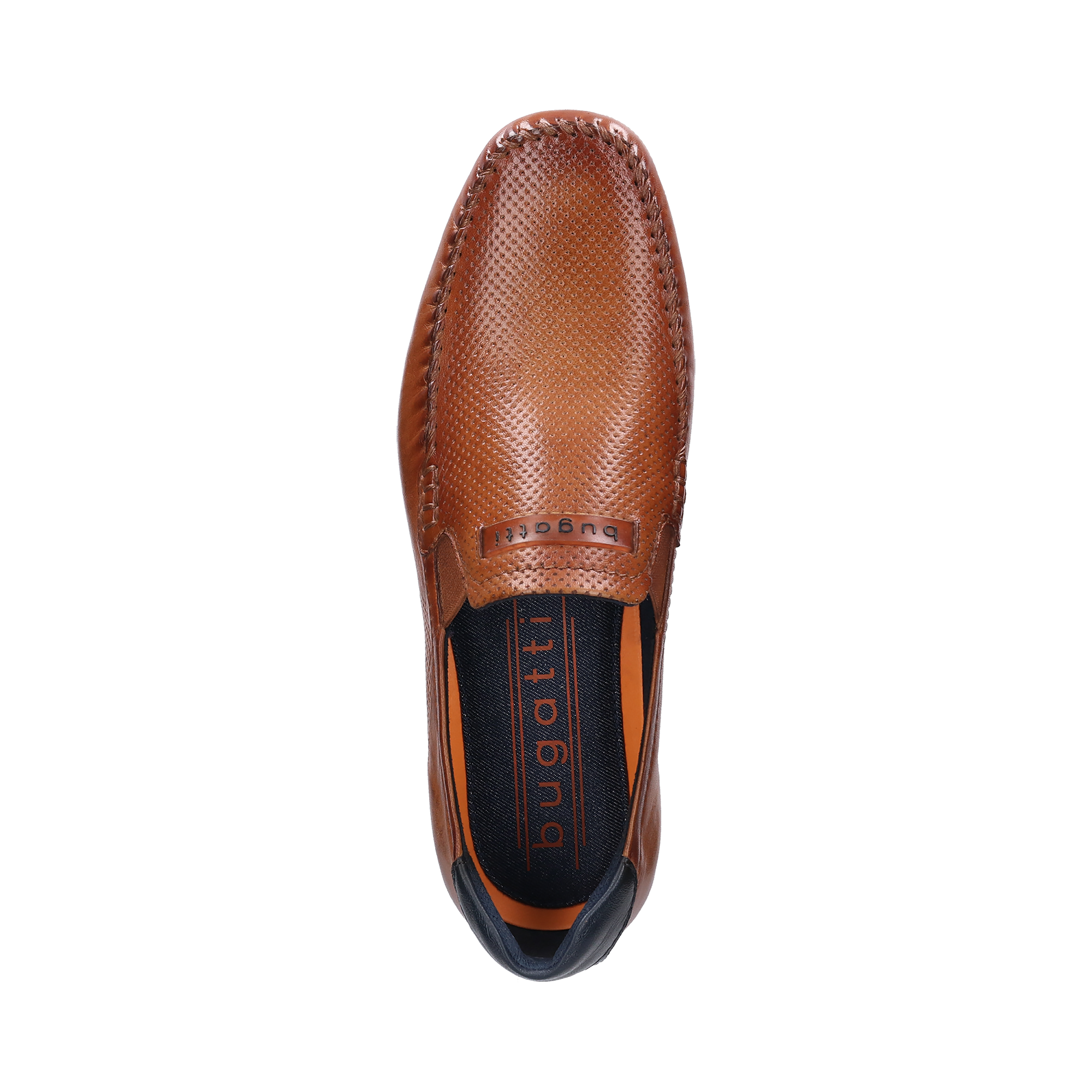 bugatti Slipper  Schlupfschuh, Halbschuh mit Stretcheinsätzen, Mokassin Optik