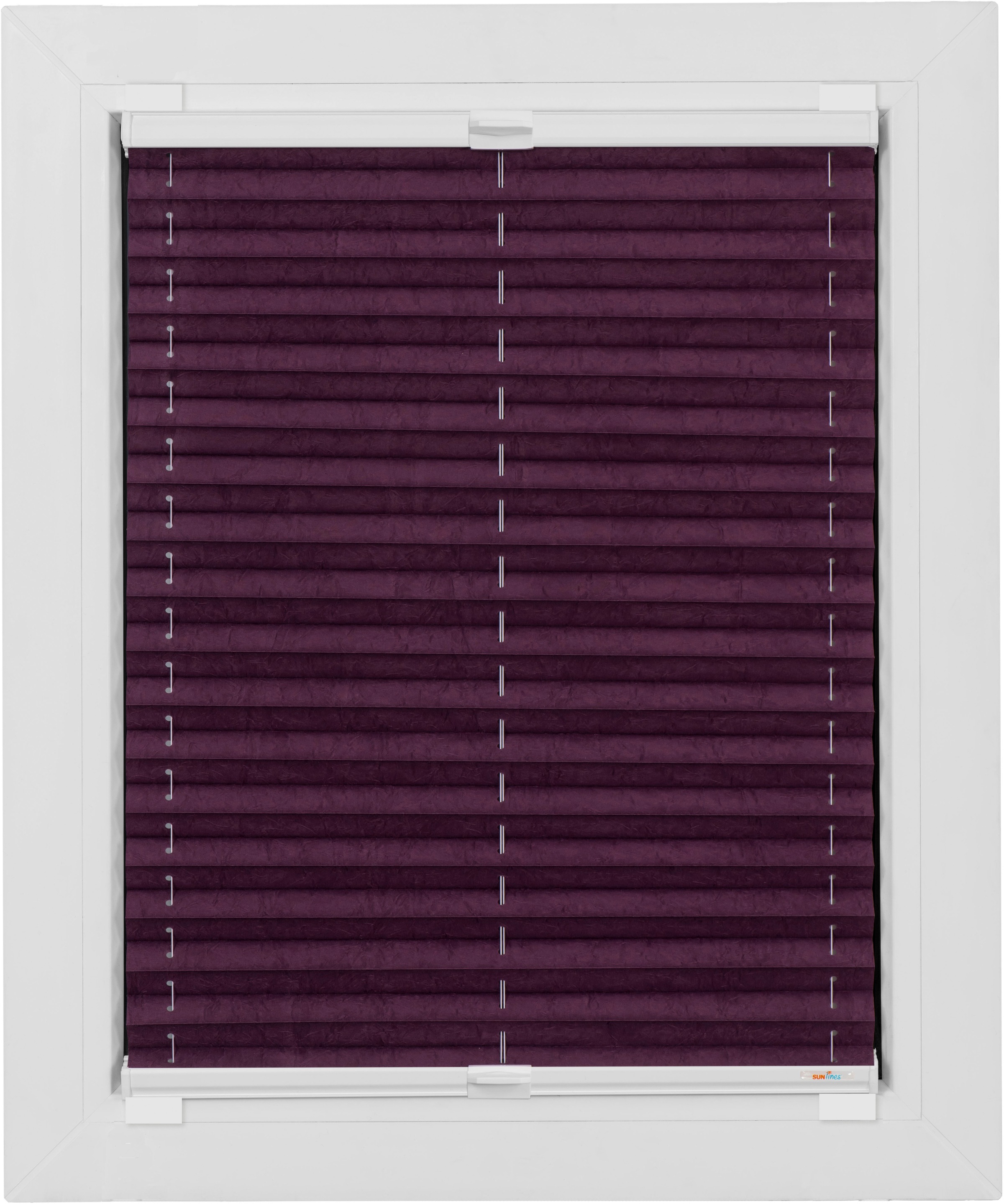Image of sunlines Klebe-Plissee »One Size Style Crush«, blickdicht, ohne Bohren, verspannt, Crushed-Optik bei Ackermann Versand Schweiz