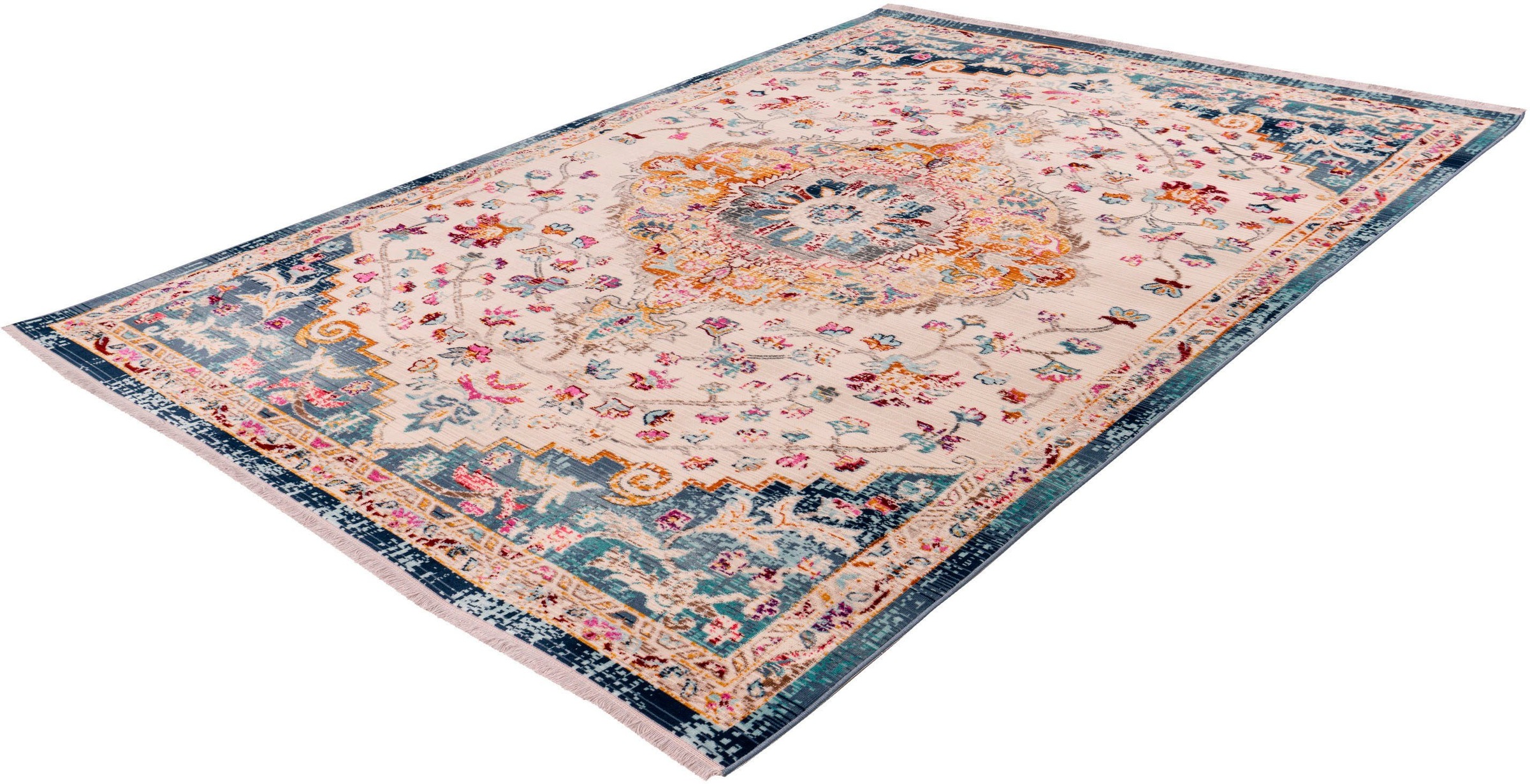 Image of calo-deluxe Teppich »Valessa-1001«, rechteckig, 5 mm Höhe, Wohnzimmer bei Ackermann Versand Schweiz