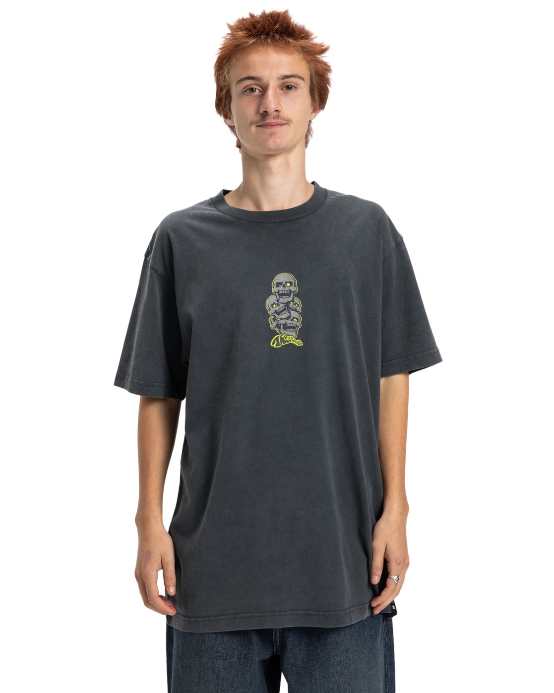 Image of DC Shoes T-Shirt "Laugh Stack"