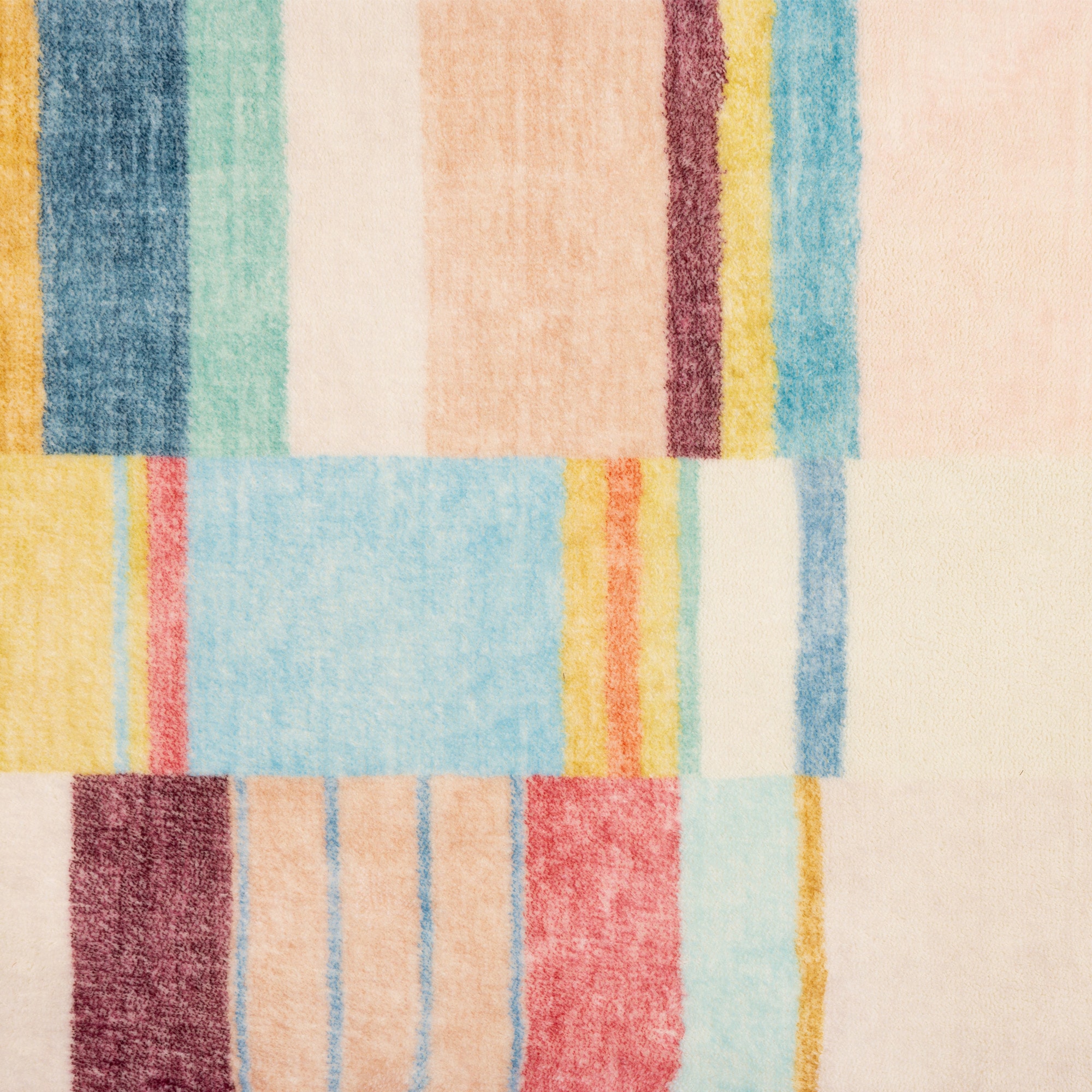 Gino Falcone Tapis de bain »Aquata GF-167, Badvorleger, Badezimmer Teppich« Höhe 7 mm revêtement antidérapant Badteppich, bedruckt, gestreift, modernes Design, rechteckig
