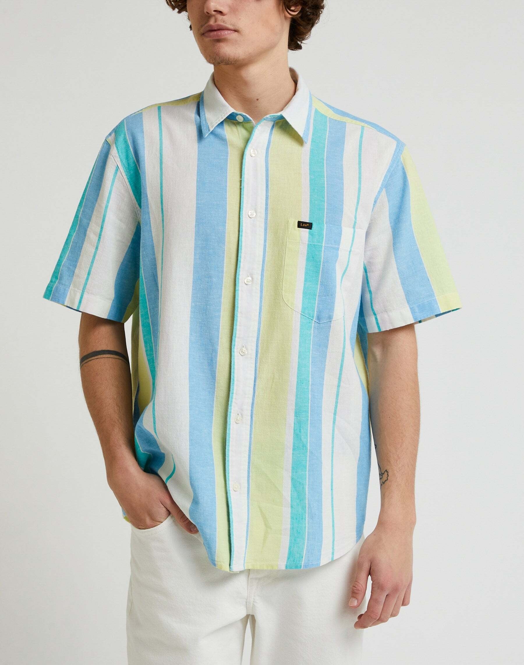 Langarmhemd »HemdenLoosePocketShirt«