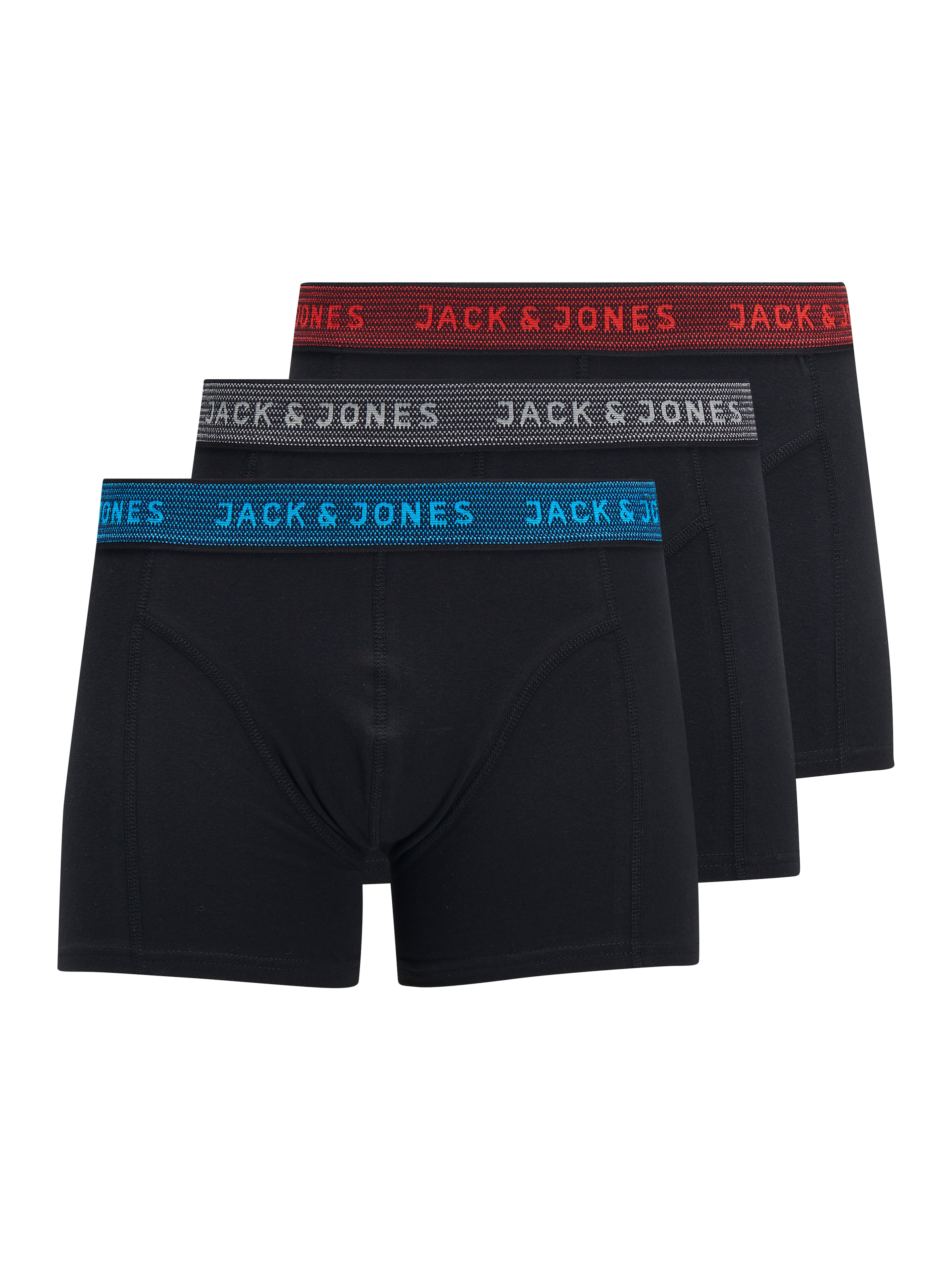 Image of Jack & Jones Junior Trunk "JACWAISTBAND TRUNKS 3 PAC" Packung, 3 Stk.