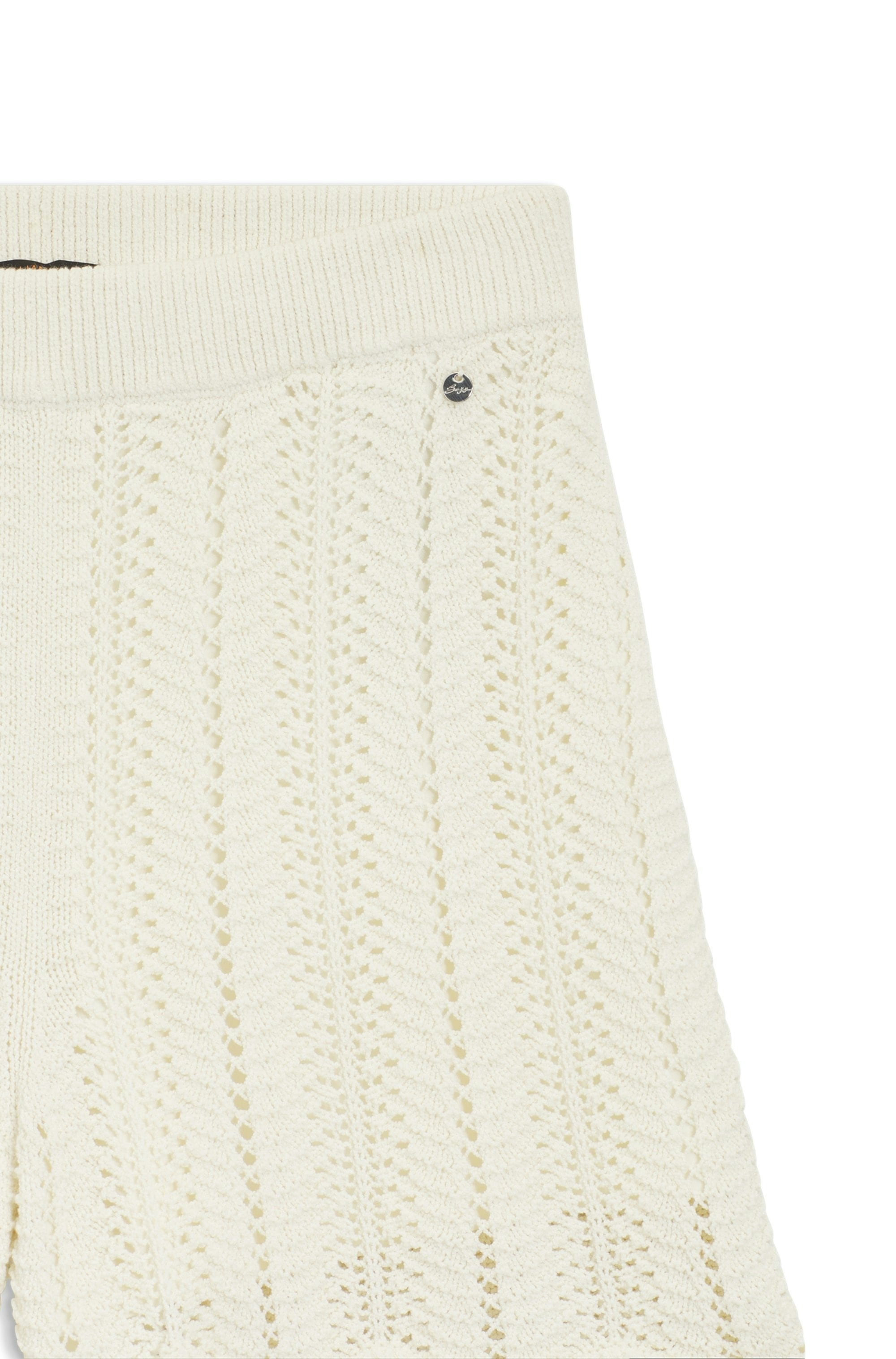 BOSS ORANGE Short »Forde Premium Damenmode«  En maille, avec structure ondulée