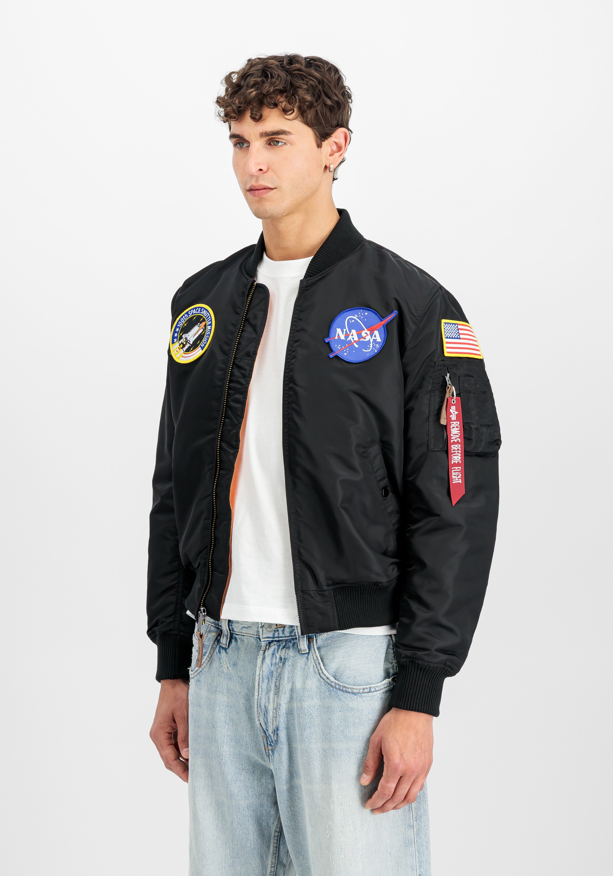 Image of Alpha Industries Bomberjacke "MA-1 VF Vintage Fit NASA"
