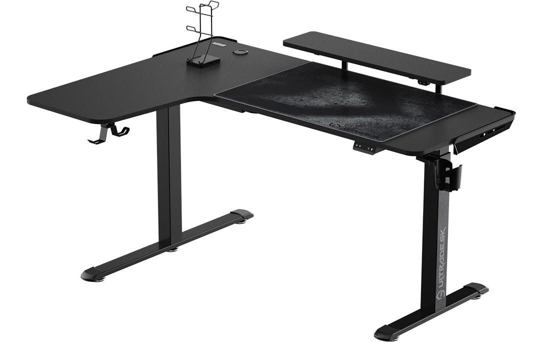 Image of ULTRADESK Gamingtisch "Winger Schwarz Gaming Table"