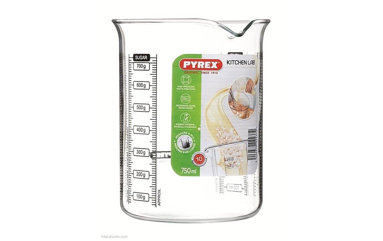 PYREX Messbecher, Borosilikatglas, (1 St.)