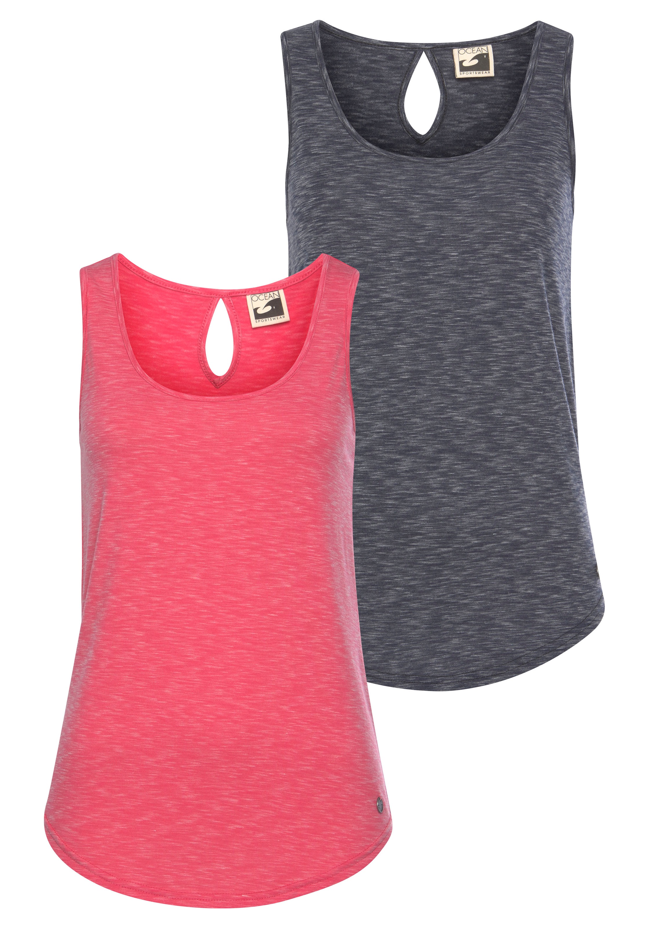 Image of Ocean Sportswear Tanktop »Essentials Tops«, (Packung, 2er-Pack), in Viskose-Qualität bei Ackermann Versand Schweiz