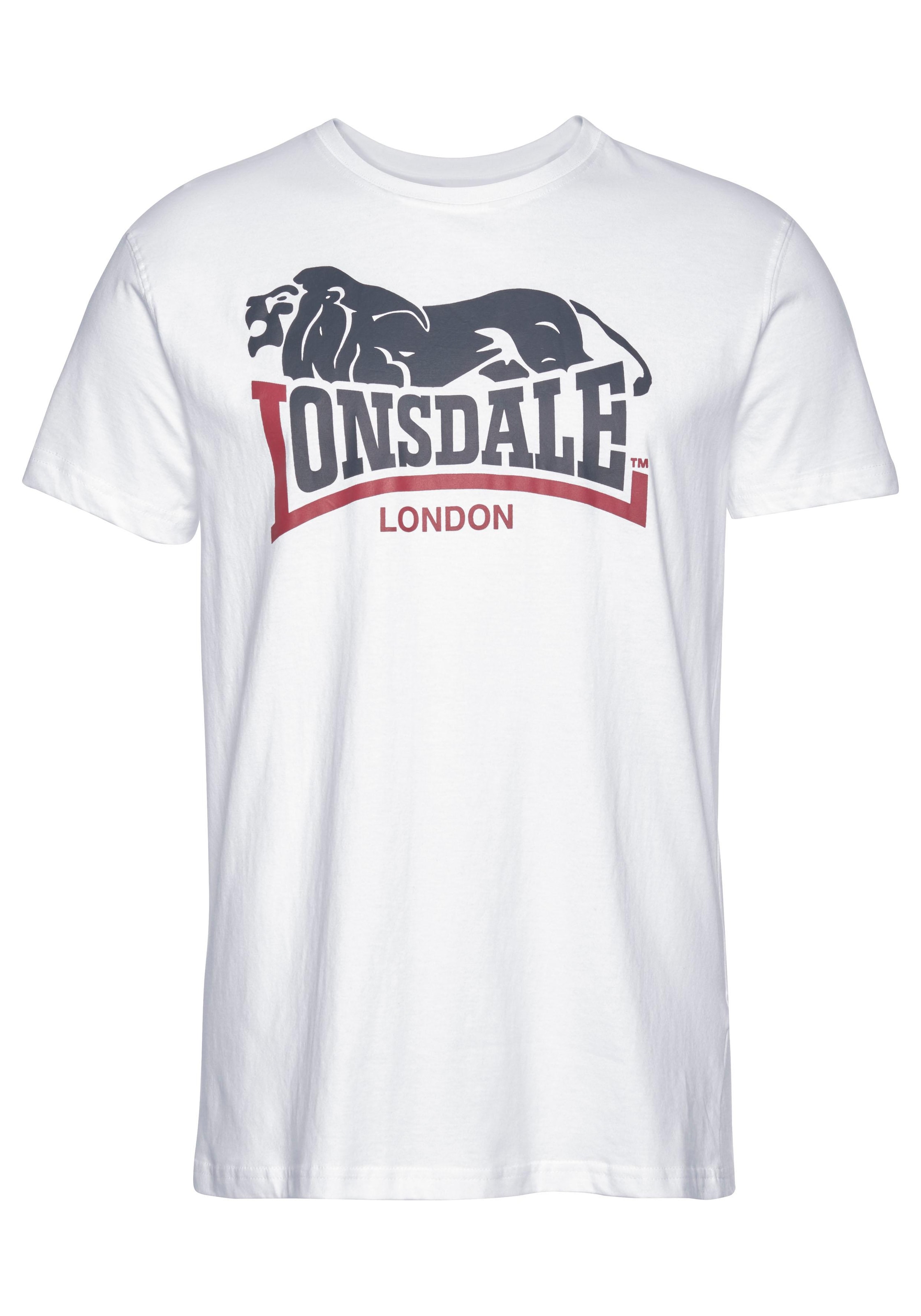 Lonsdale T-Shirt »LOSCOE«, (Packung, 2 tlg., 2er-Pack), Doppelpack