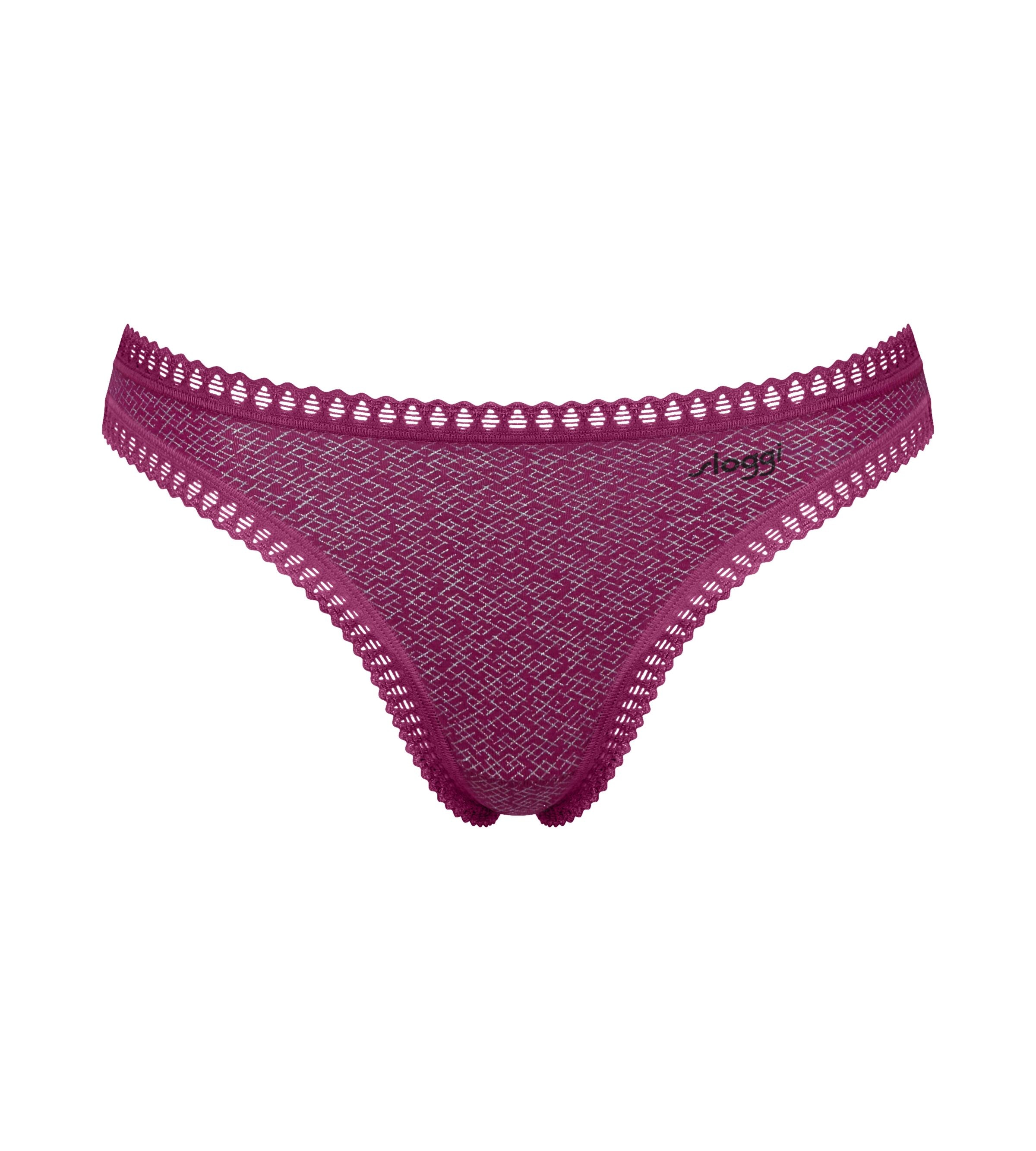 sloggi Slip »GO Crush String C3P« mit Spitzendetails