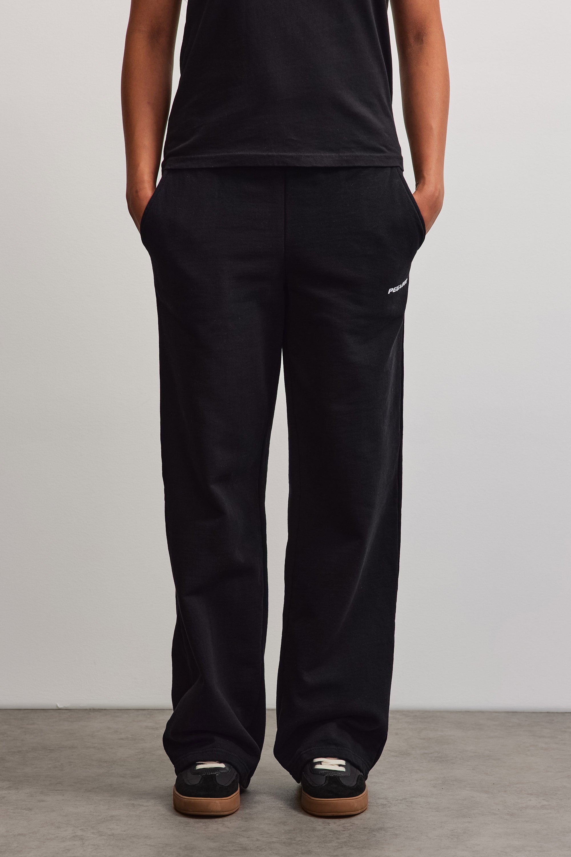PEGADOR Pantalon sweat »ANNI WIDE SWEAT PANTS«  mélange de coton, ample