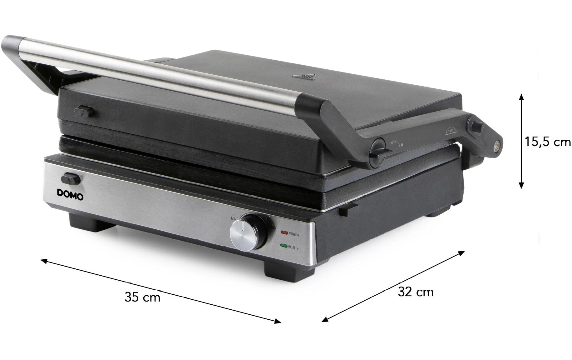 Domo Kontaktgrill »DO9287G 1800 W« 1800 W