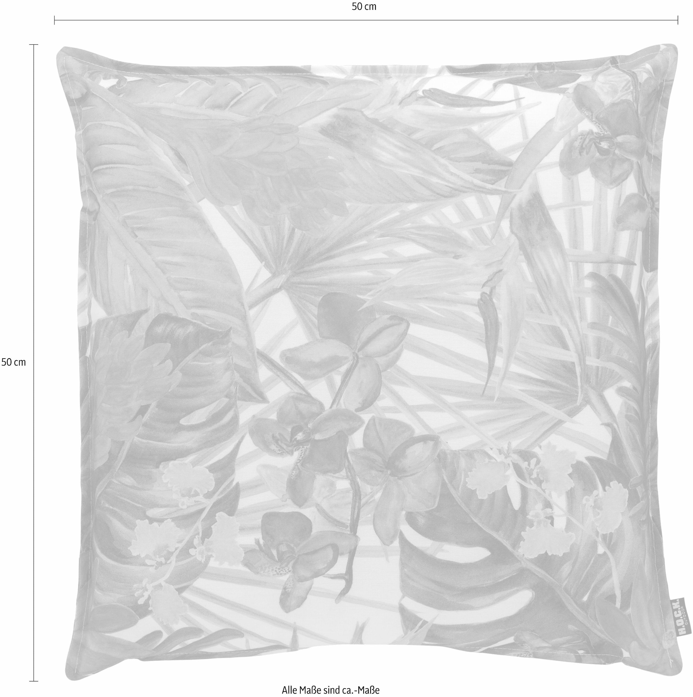 H.O.C.K. Coussin décoratif »Beach Life« à motif floral