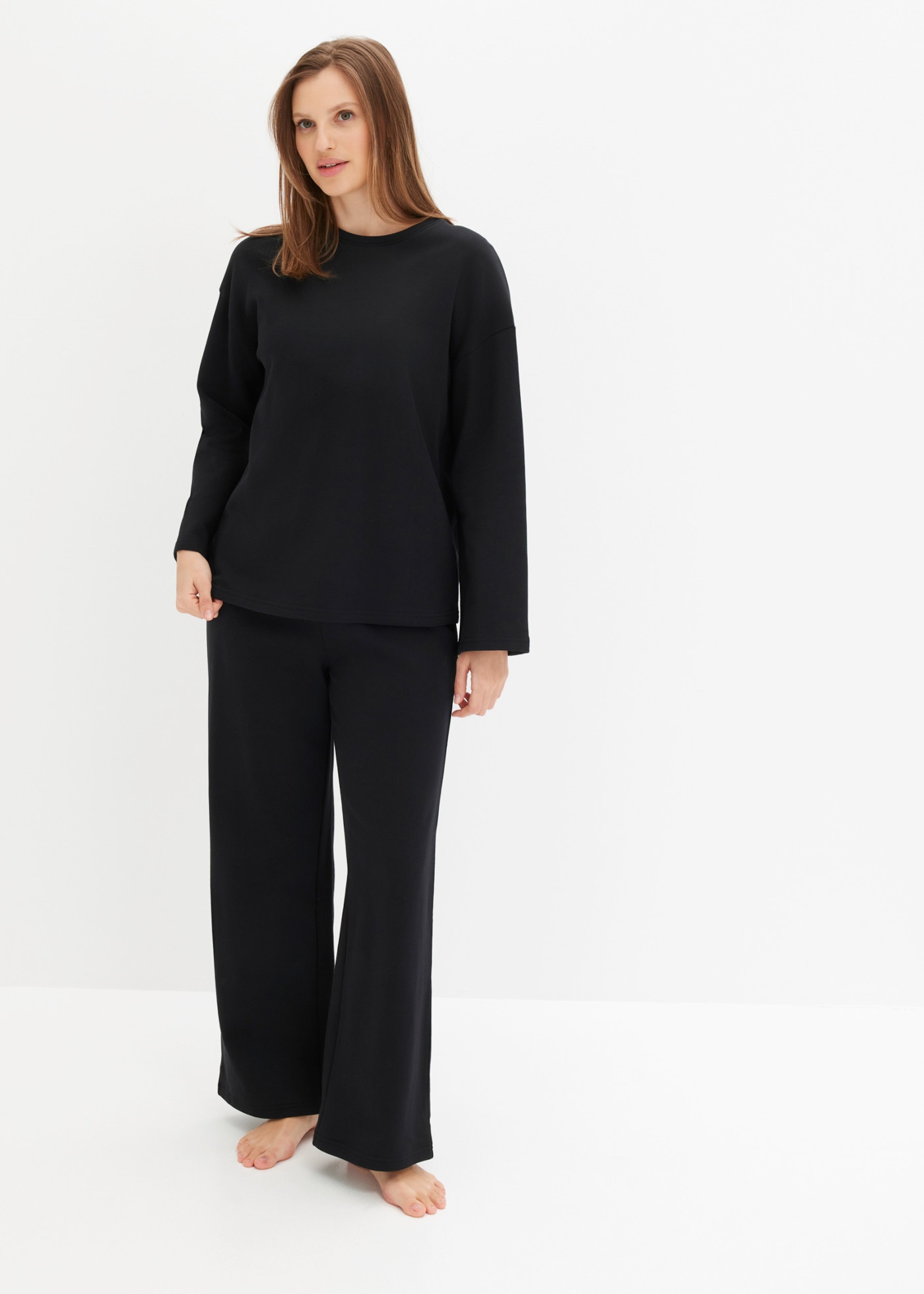 Image of bonprix Hausanzug Set, Oversize-Passform, im Casual-Stil, aus Baumwolle