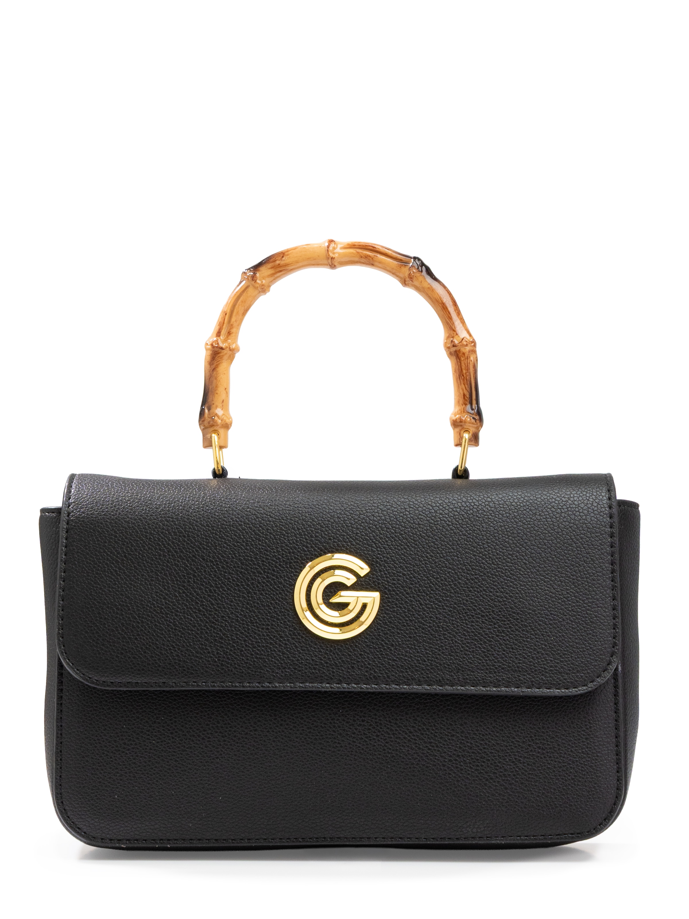 GABRIELLA G By Gabriella Gucci Handtasche »AGATHA« Damen Henkeltasche, Schultertasche, Umhängetasche mit Logoapplikation