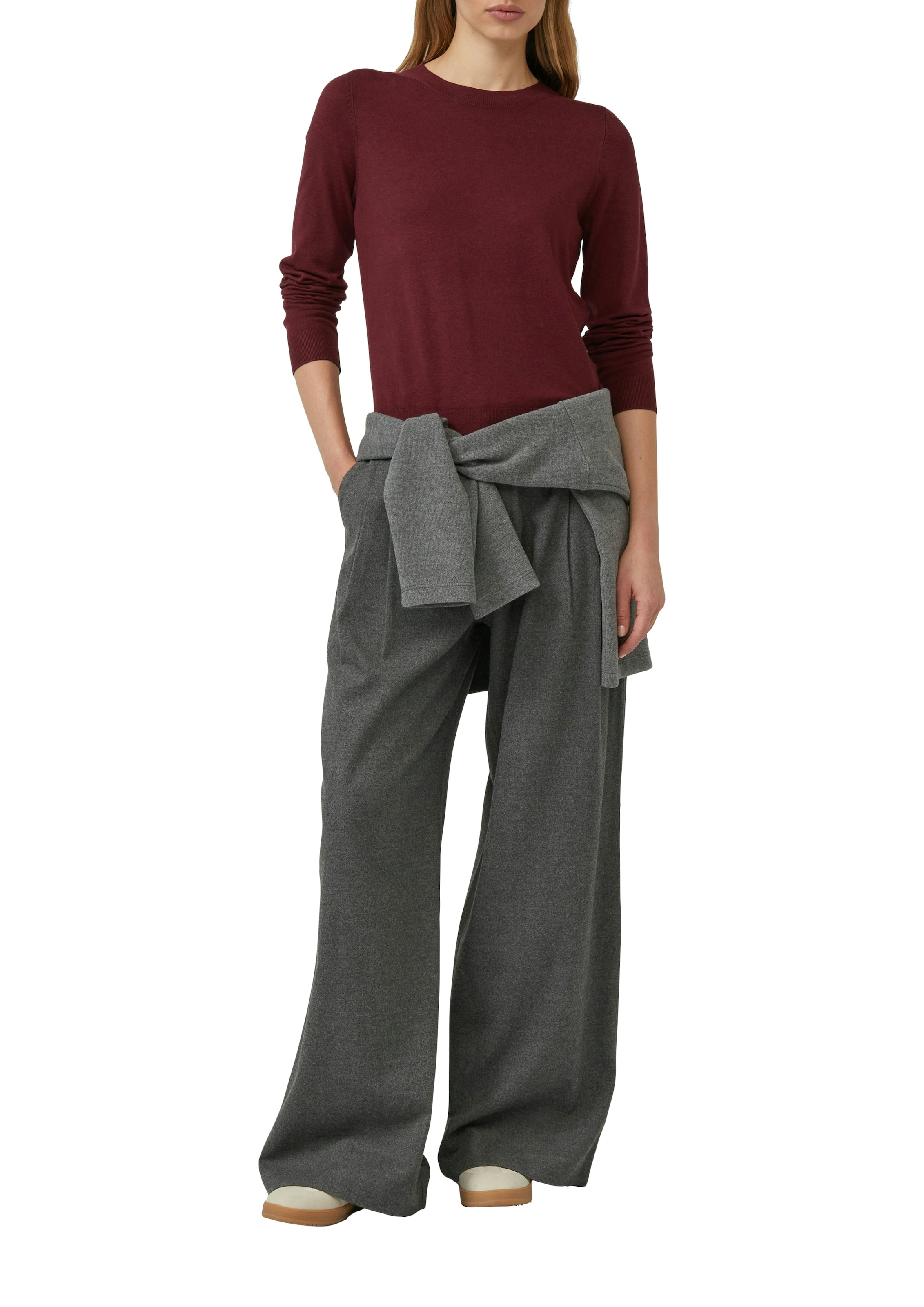 s.Oliver Pull en tricot avec col montant