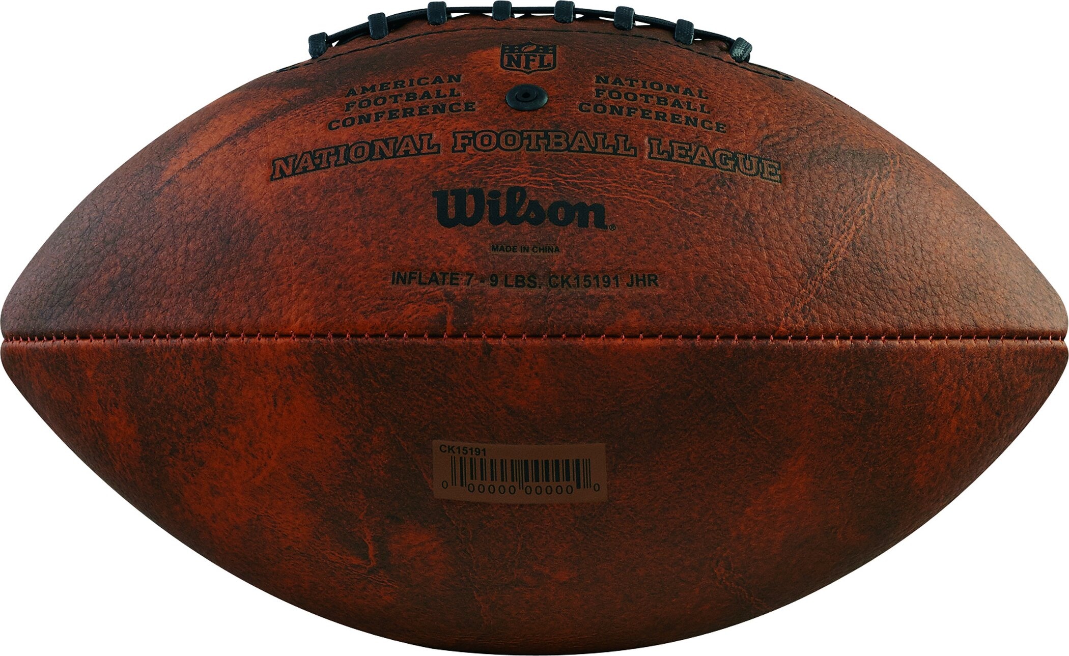Wilson Football »NFL THROWBACK FB 32 TEAM LOGO« für Erwachsene, aus Synthetik, neutraler Schnitt