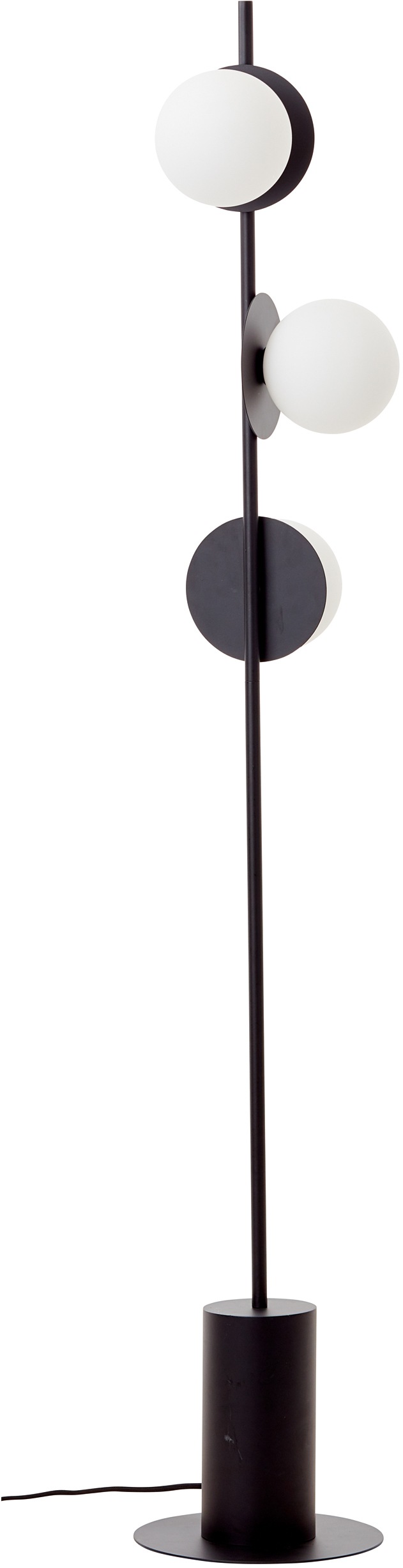 Image of Places of Style Stehlampe »Tennessee«, G9, 1 St., 3 x G9, max. 10W, schwarz/weiss bei Ackermann Versand Schweiz