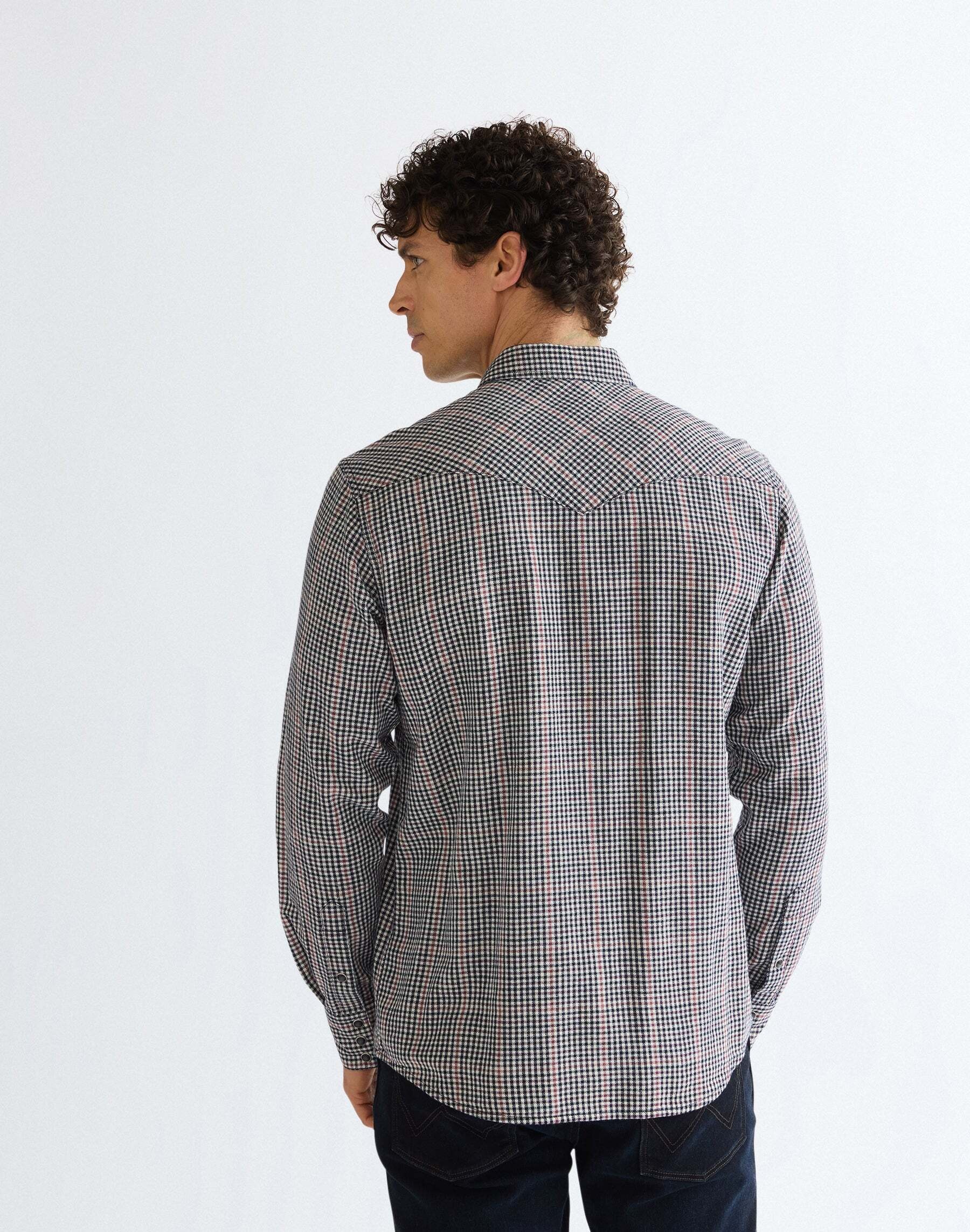 Wrangler Langarmhemd »WRANGLER Langarmhemd Western«