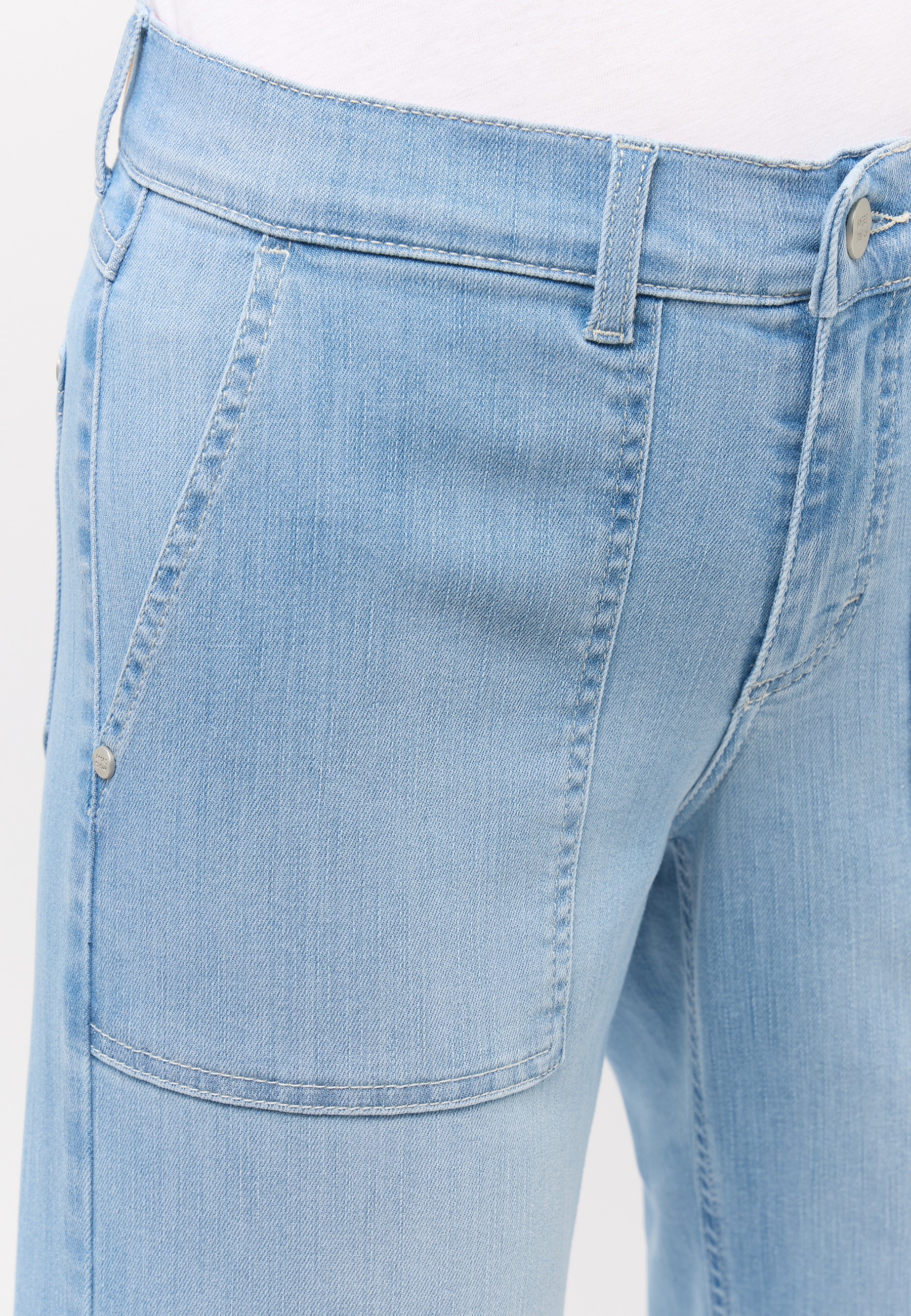 ANGELS Relax-fit-Jeans »LIZ WORKER« mit grossen Vordertaschen und Fade-Out Effekten
