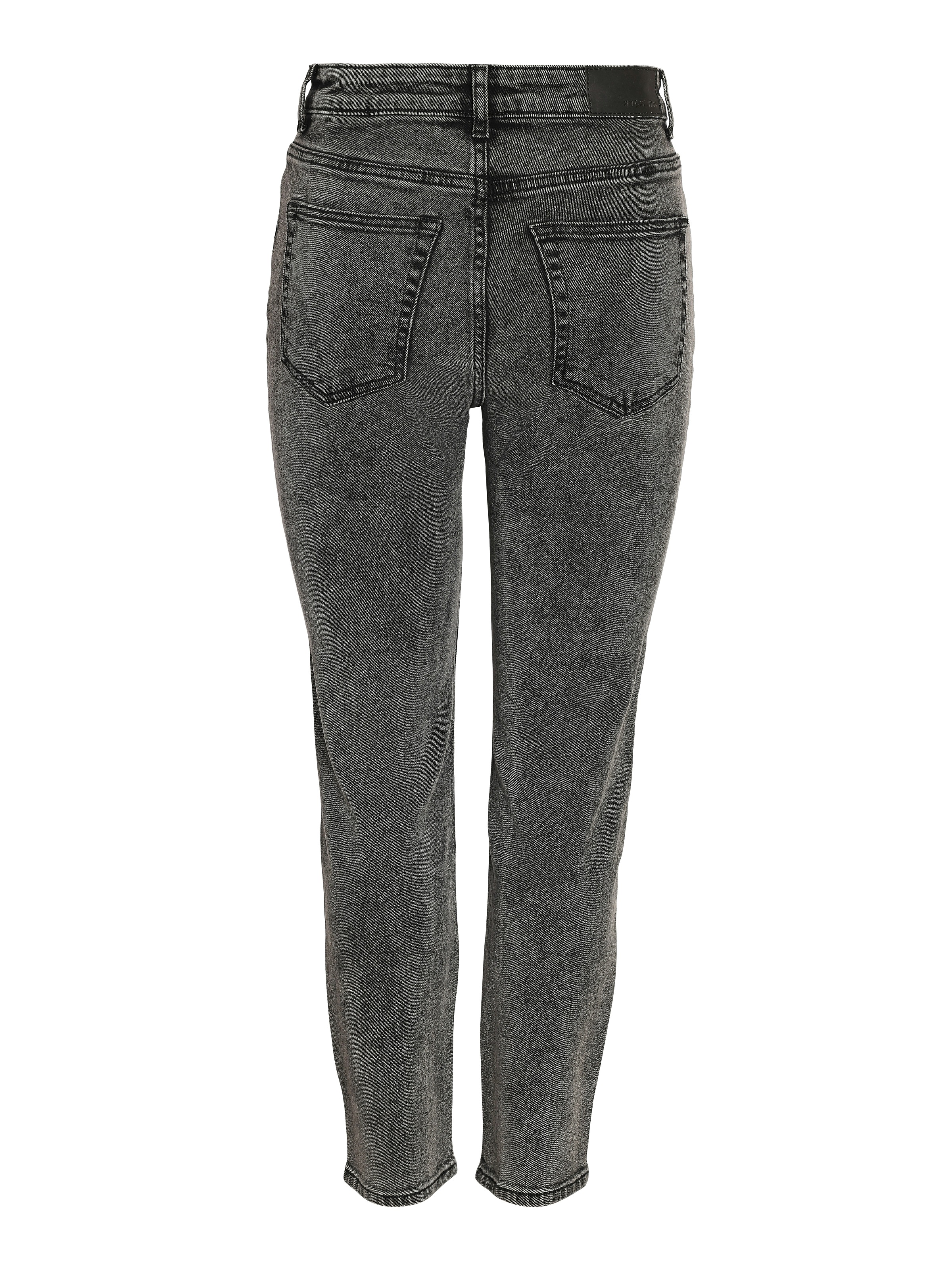 Noisy may High-waist-Jeans »NMMONI HW STRAIGHT ANK ACID AZ391DG NOOS«