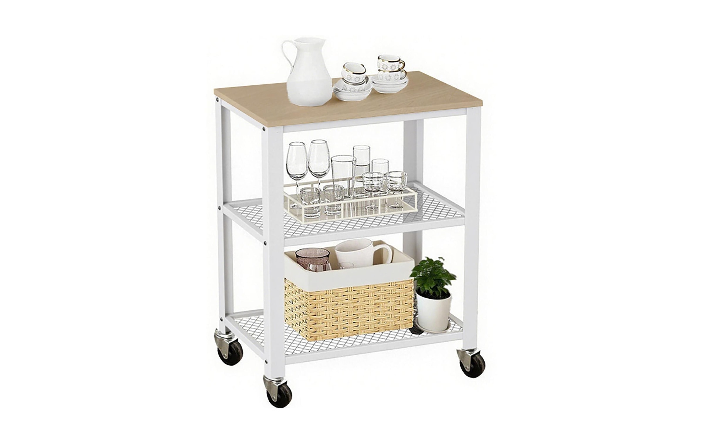relaxdays Küchenwagen »77.5 x 60 cm«