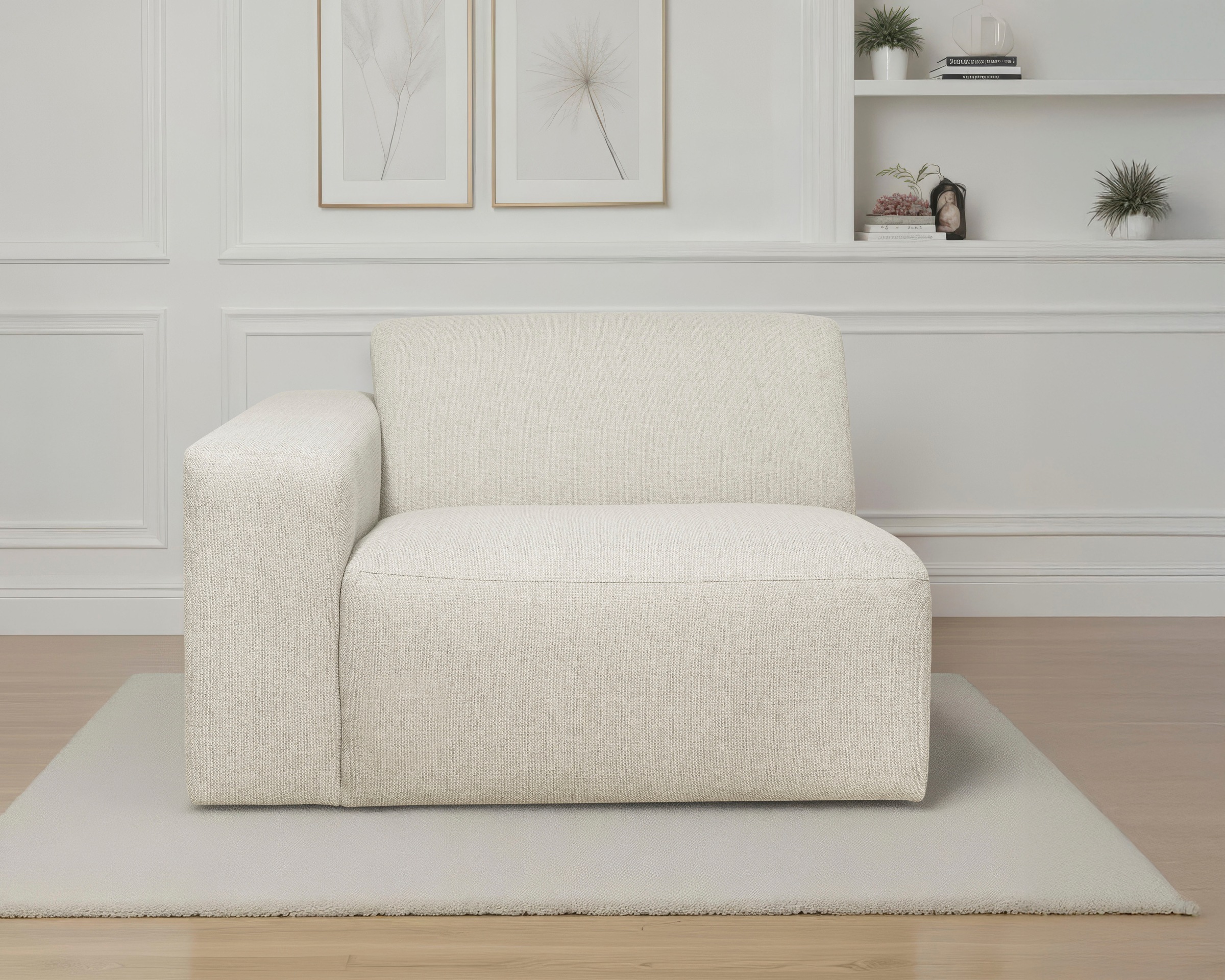 Image of GOODproduct Sofaelement "Koa, Sofamodul, passend zur Serie KOA" in Webstoff, weicher Lounge-Sitzkomfort