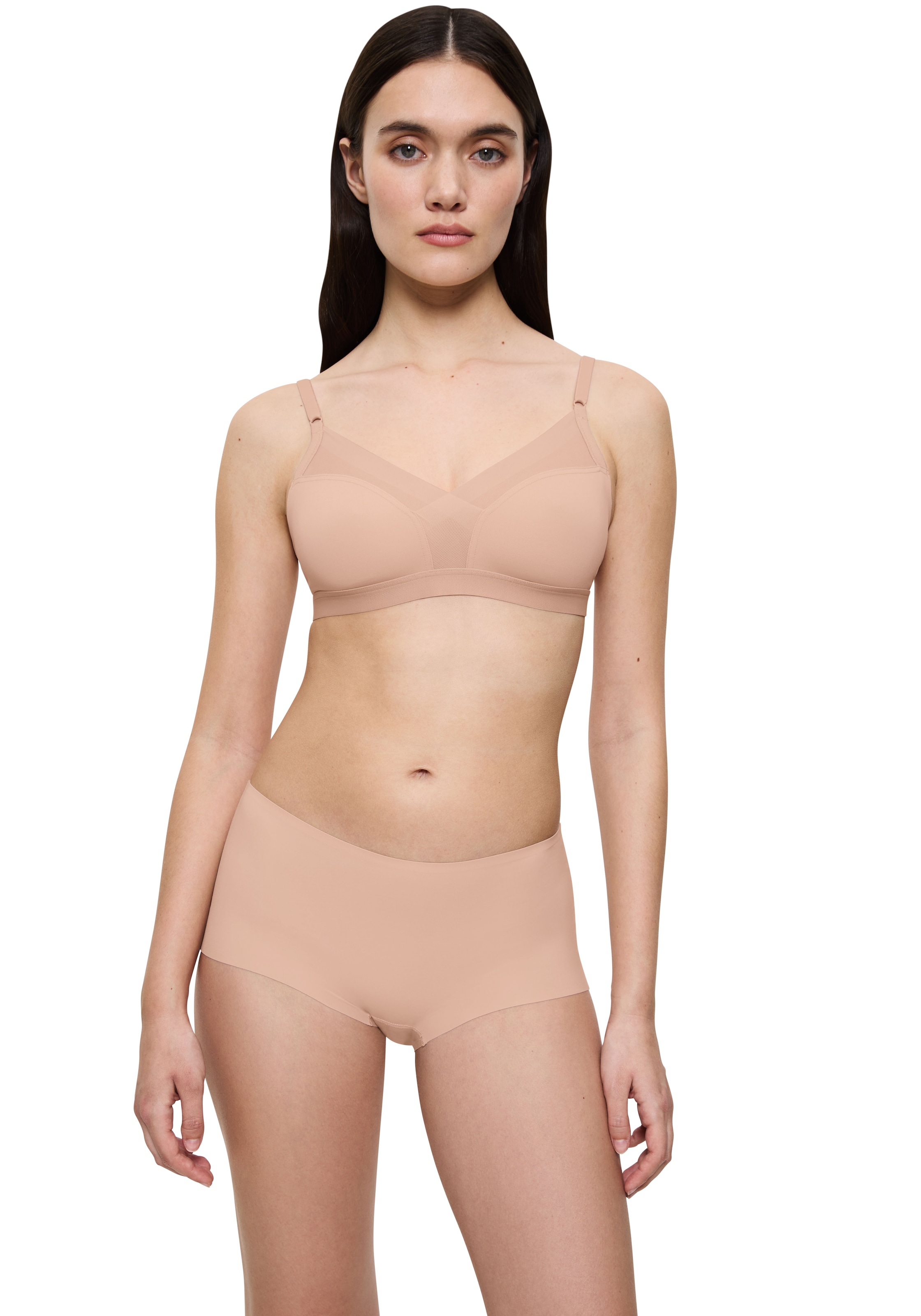 Triumph Slip »Smart Invisible Boyshort«, mit lasergeschnittenen Kanten, Einheitsgrösse, weich