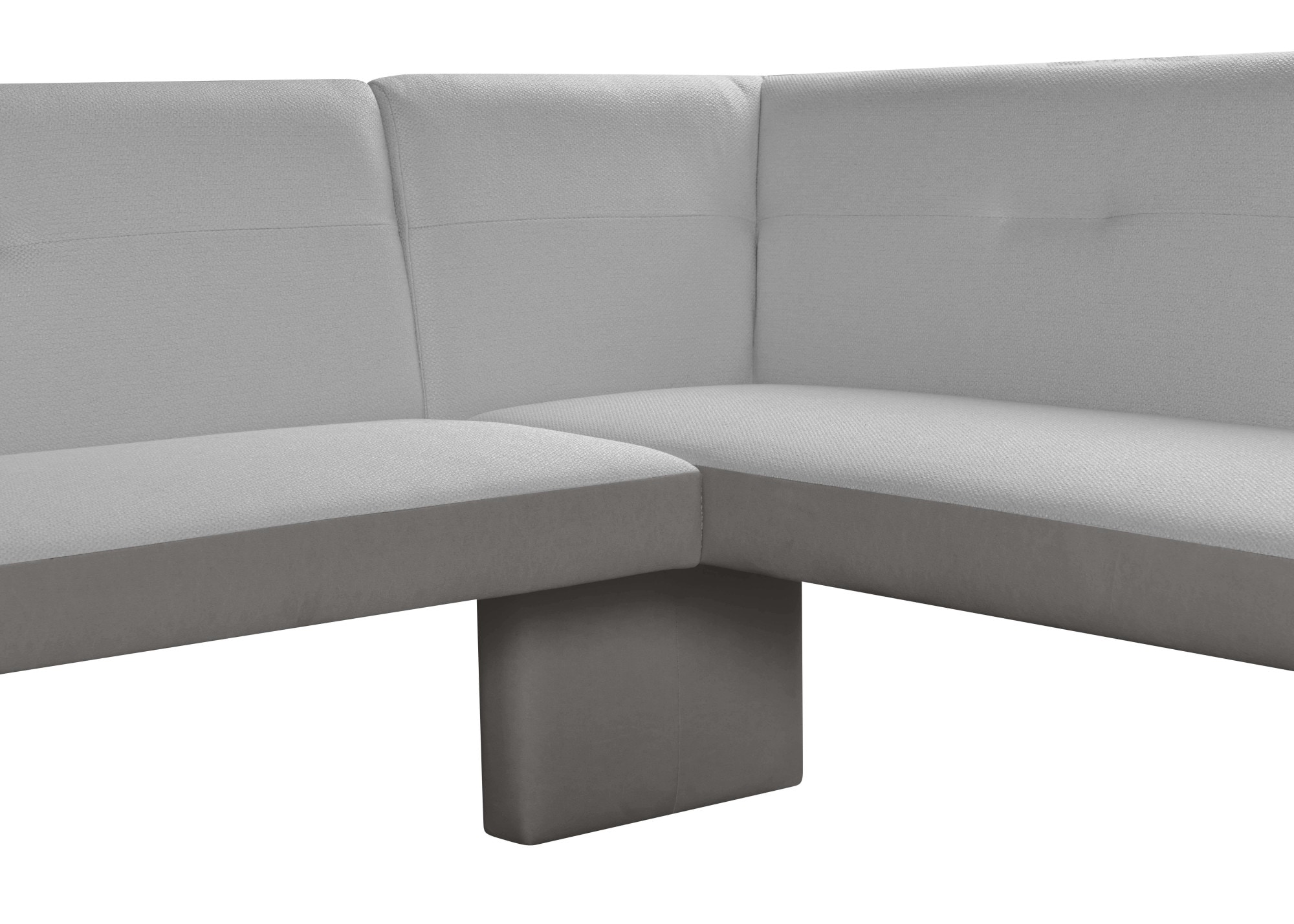 GOODproduct Eckbankgruppe »Bruna Essecke, Sitzgruppe, Eckbankgruppe, Küchenbankgruppe« Set, 4tlg, 4 tlg. tlg. Stuhl: 360° drehbar (Rückst.), 2-Stoff-Design. Wellenfederung Eckbank