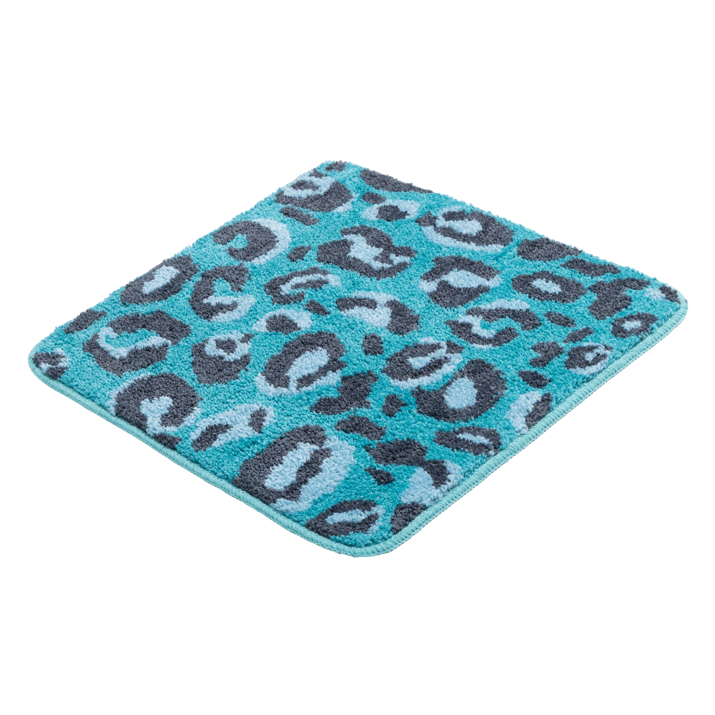 GOODproduct Badematte »Regona Leo, Badvorleger, Badezimmer Teppich, Duschvorleger« Höhe 10 mm rutschhemmend beschichtet fussbodenheizungsgeeignet | schnell trocknend Leoparden-Muster, Animal Print, modern