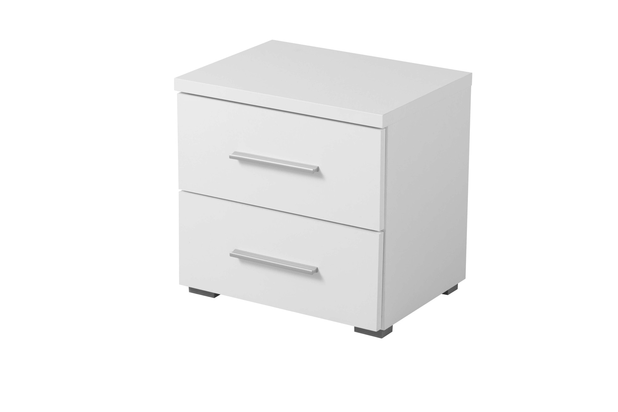Home affaire Nachtkonsole »Uni Nachttisch, Nachtkommode, Nachtschrank, Beistelltisch, Kommode« Platzsparend, 2 Schubladen, Griff