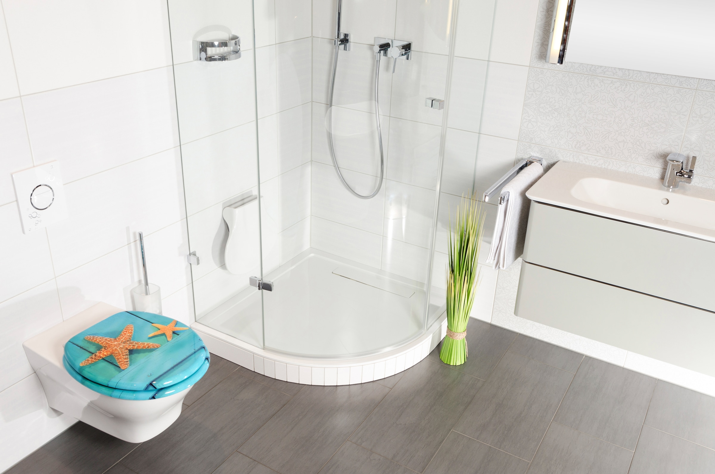 Sanilo Siège de WC »Starfish« mit Absenkautomatik