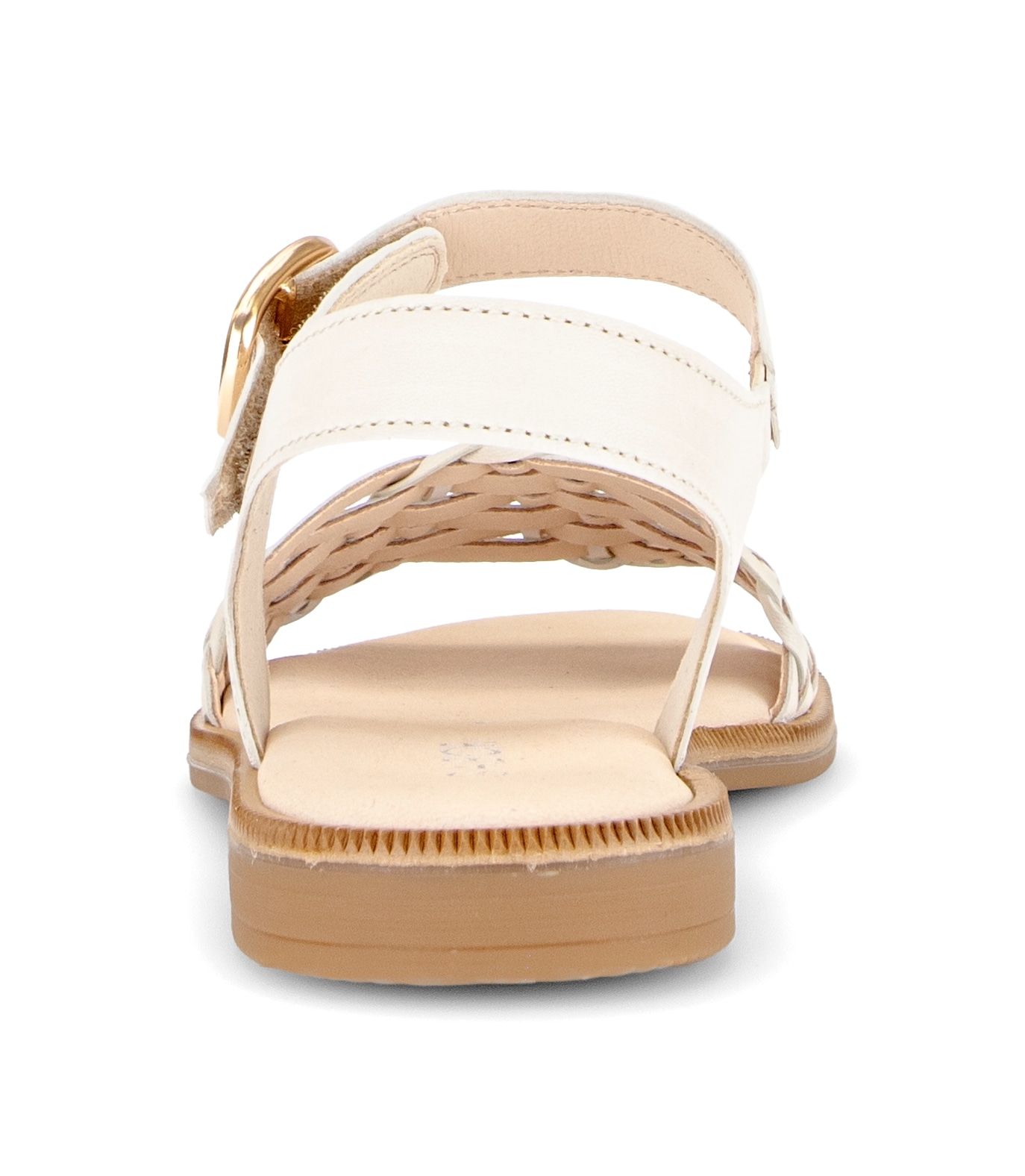 Gabor Riemchensandale  , Blockabsatz, Sommerschuh, Sandalette mit Bandage in Flechtoptik
