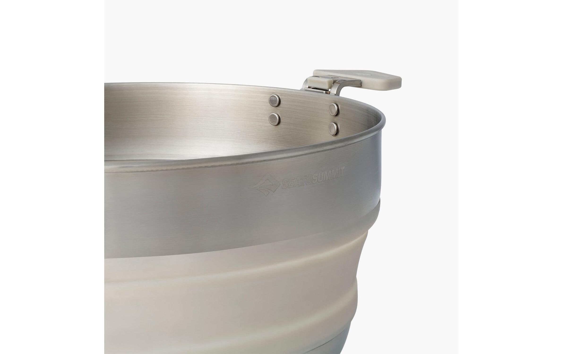 sea to summit Kochbesteck-Set »Stainless Steel Collapsible Pot 5 l«, (1 tlg.)