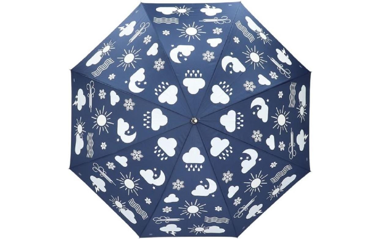 Stockregenschirm »Wetter Blau«