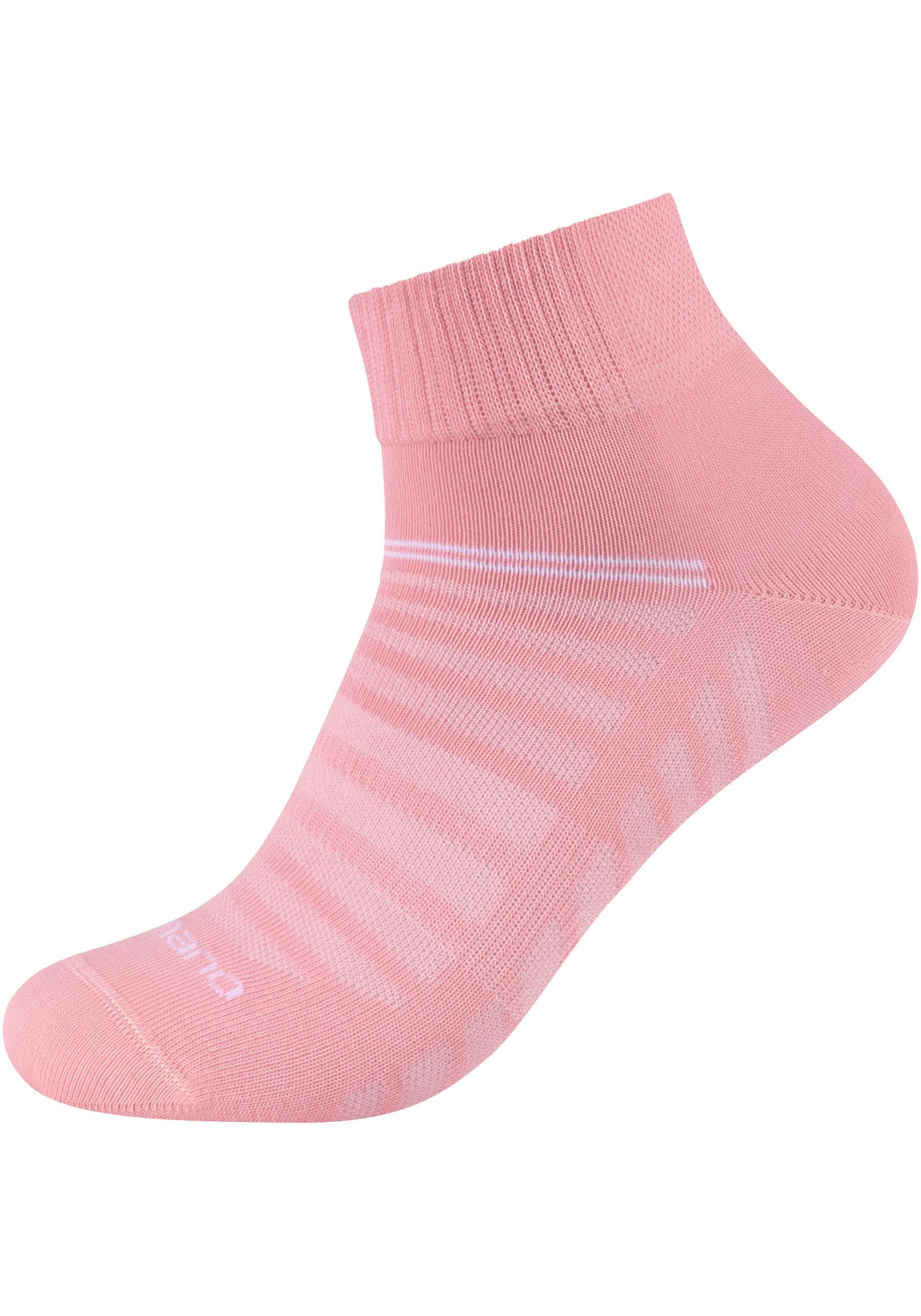 Camano Sneakersocken »mesh ventilation«, (10 Paar), Mesh-Belüftung: Optimales Fussklima bei jeder Aktivität