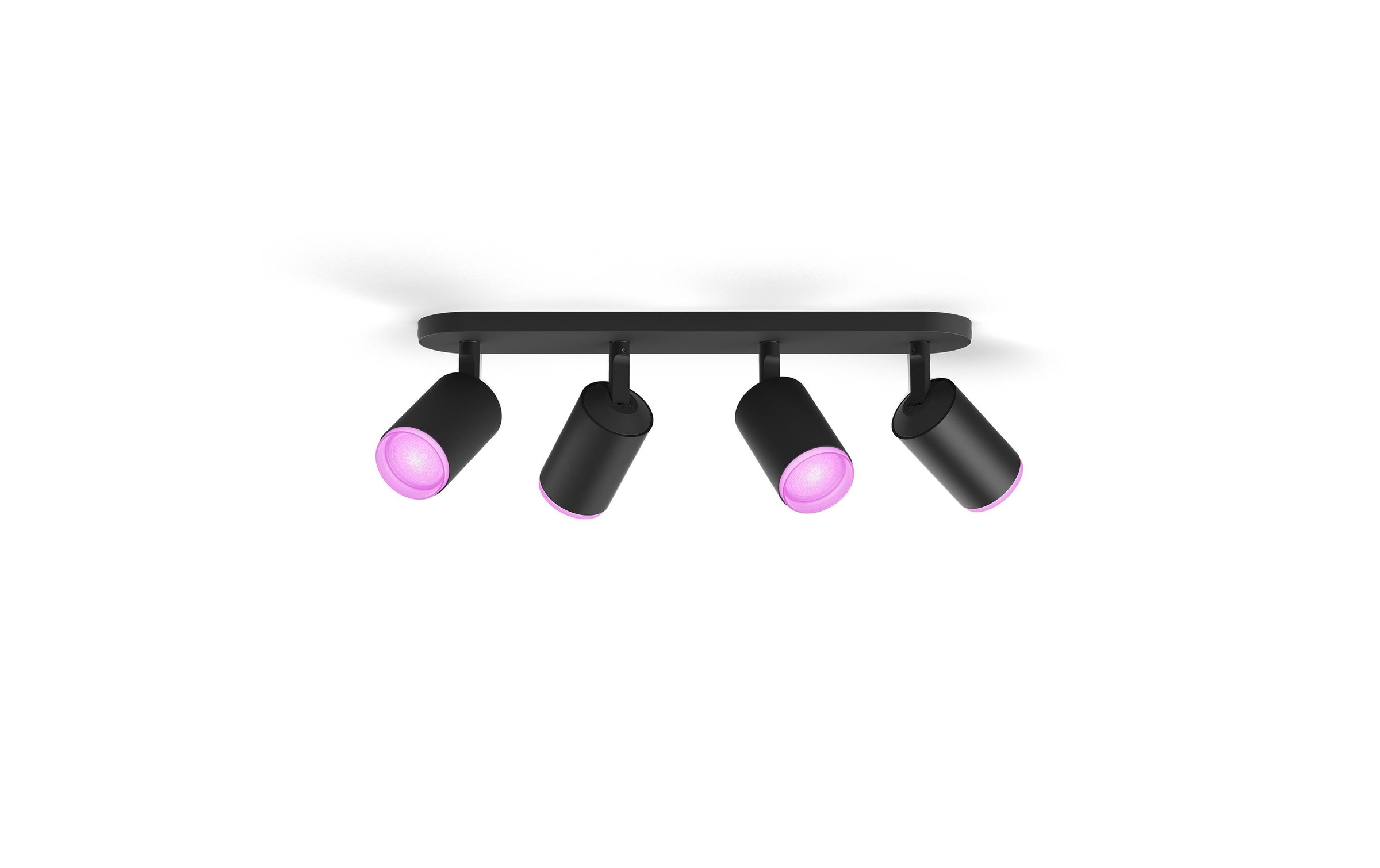 Image of Philips Hue LED Deckenleuchte "Fugato 4er-Spot" GU10 Farbwechsler