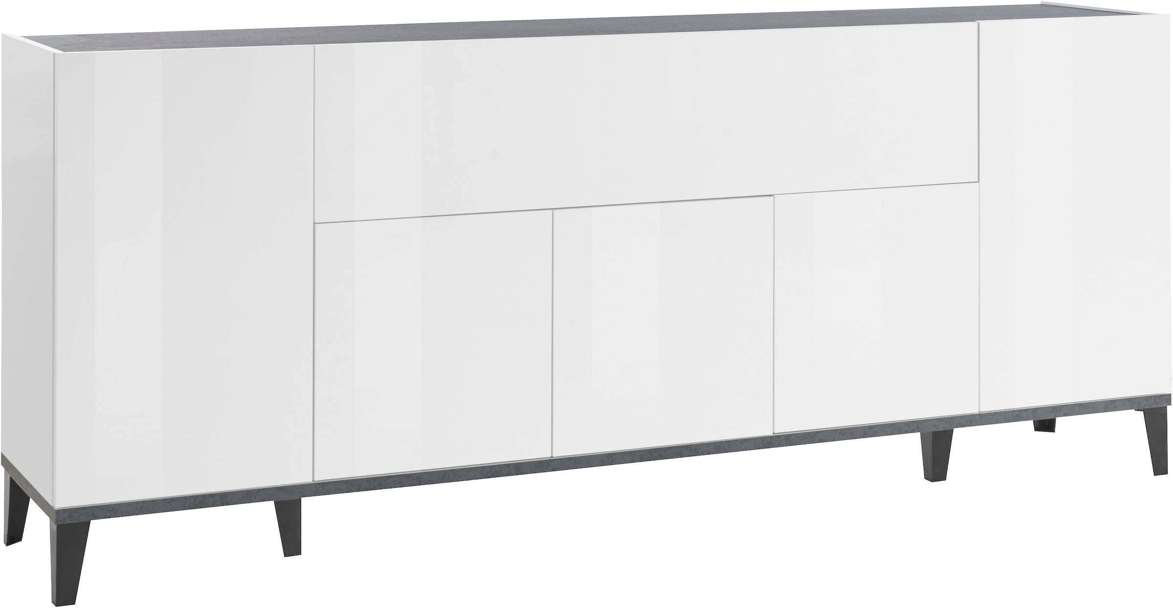 Image of Home affaire Sideboard "Sunrise" Kommode mit 5 Türen und 1 Klapptür, Breite 200 cm