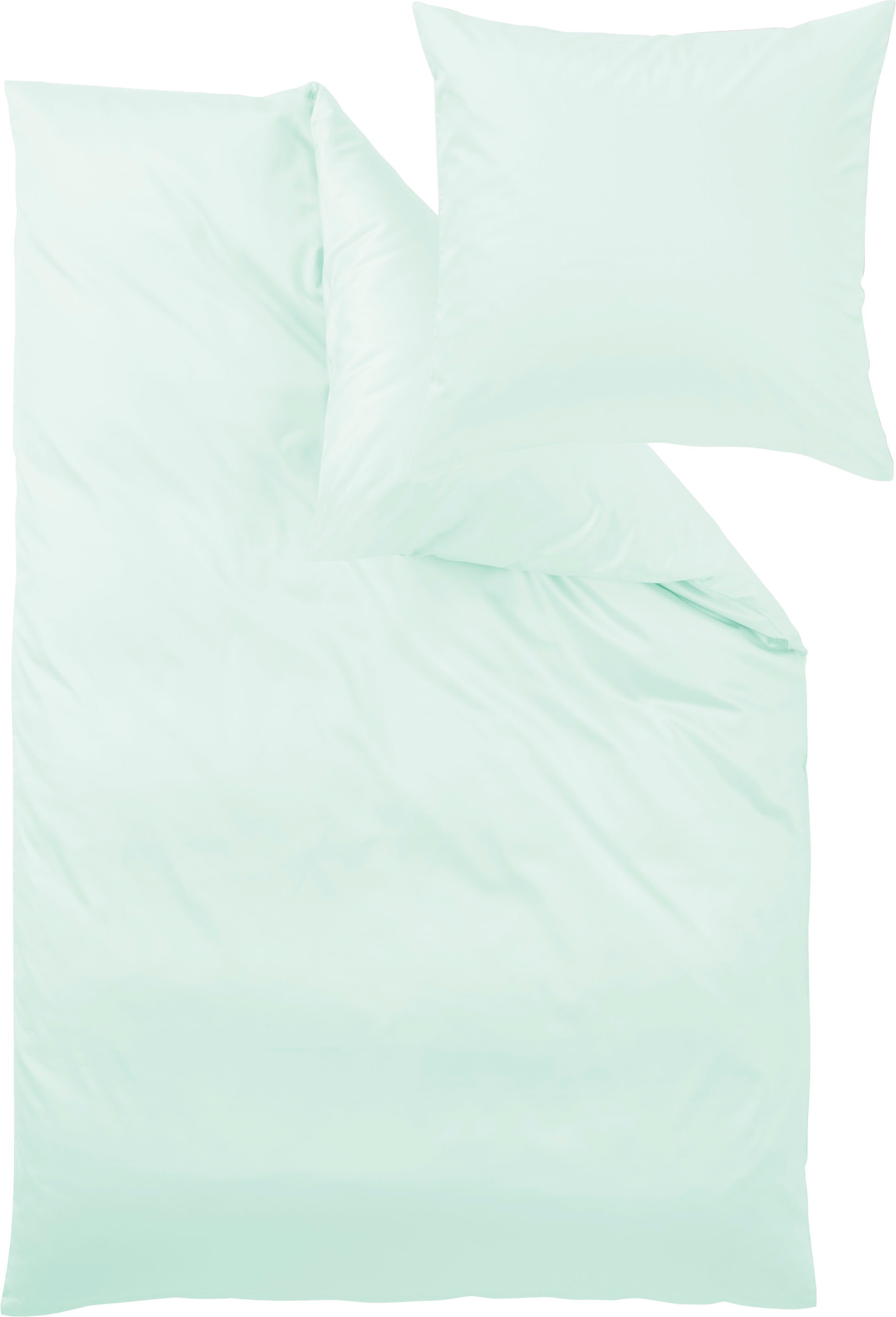 Curt Bauer Bettwäsche »Uni-Mako-Satin Bettwäsche, OEKO-TEX® und Made in Green zertifiziert«