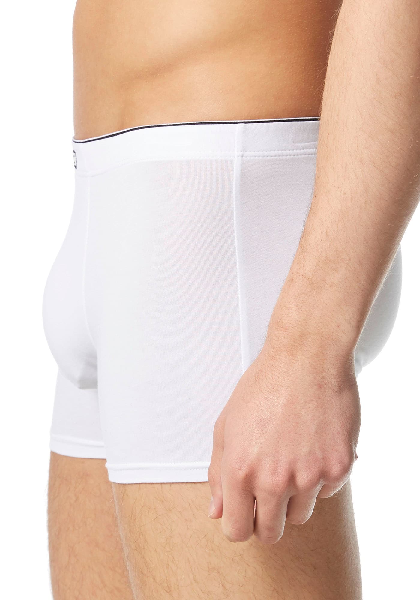 Bruno Banani Boxershorts »Short Infinity«, mit kontrastfarbenen Logobund