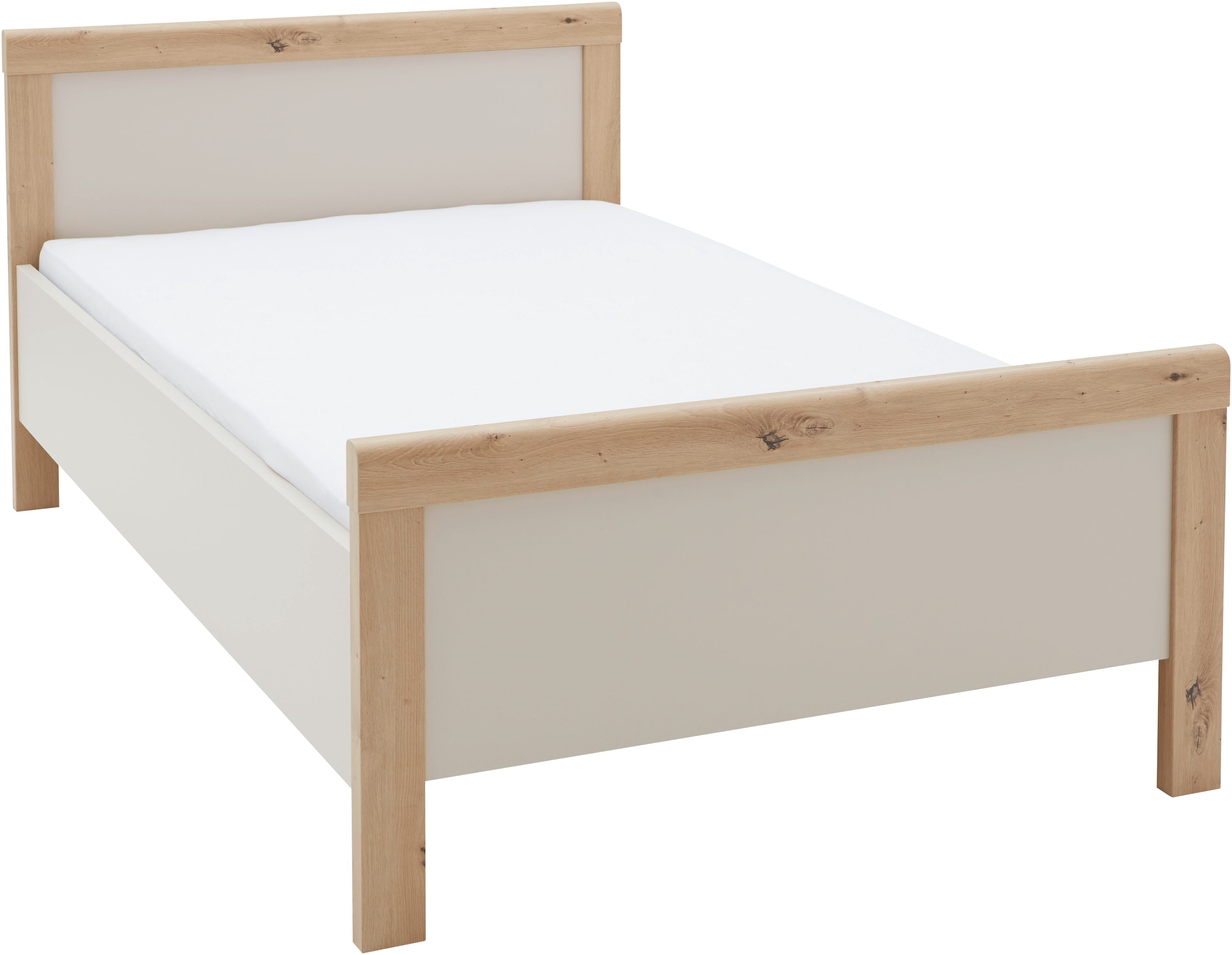 Image of priess Einzelbett "Warburg hochwertiges Komfortbett aus Deutschland" geeignet für Motorrahmen, mit abgerundete Kanten