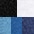navy, blau, hellblau, weiss, schwarz
