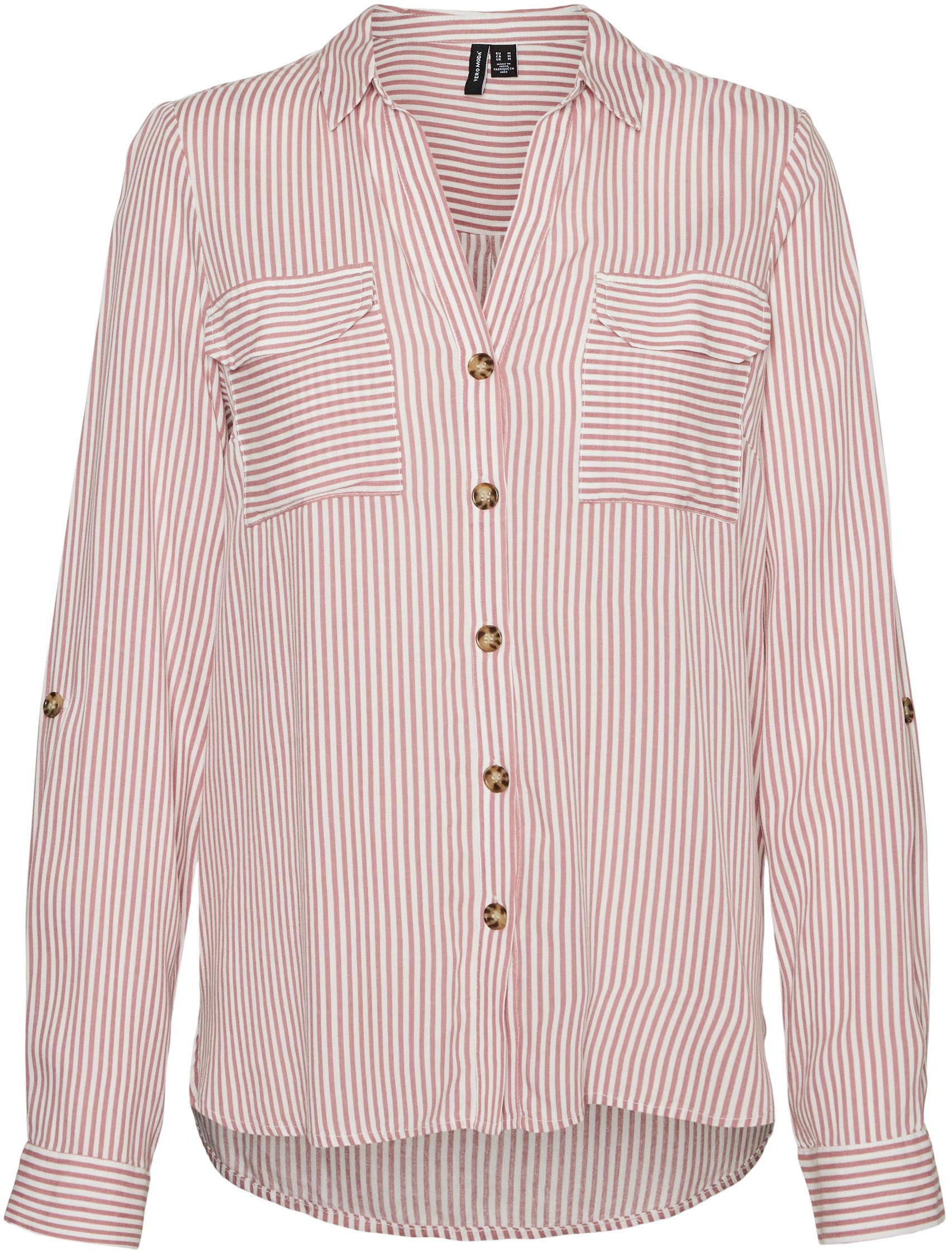 Vero Moda Hemdbluse »VMBUMPY L/S SHIRT NEW WVN GA NOOS«
