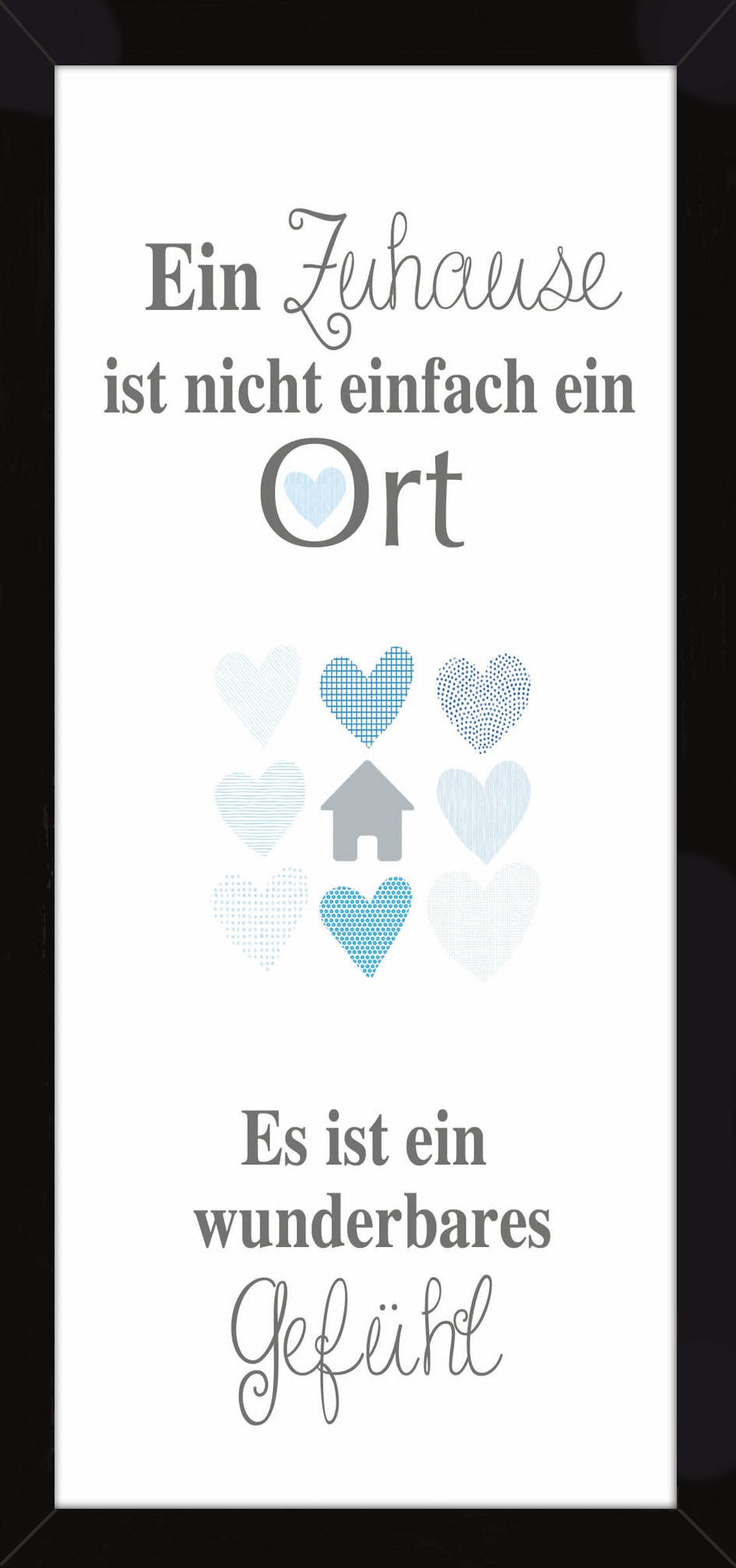 Image of Bönninghoff Bild mit Rahmen »Zuhause«, (1 St.) bei Ackermann Versand Schweiz